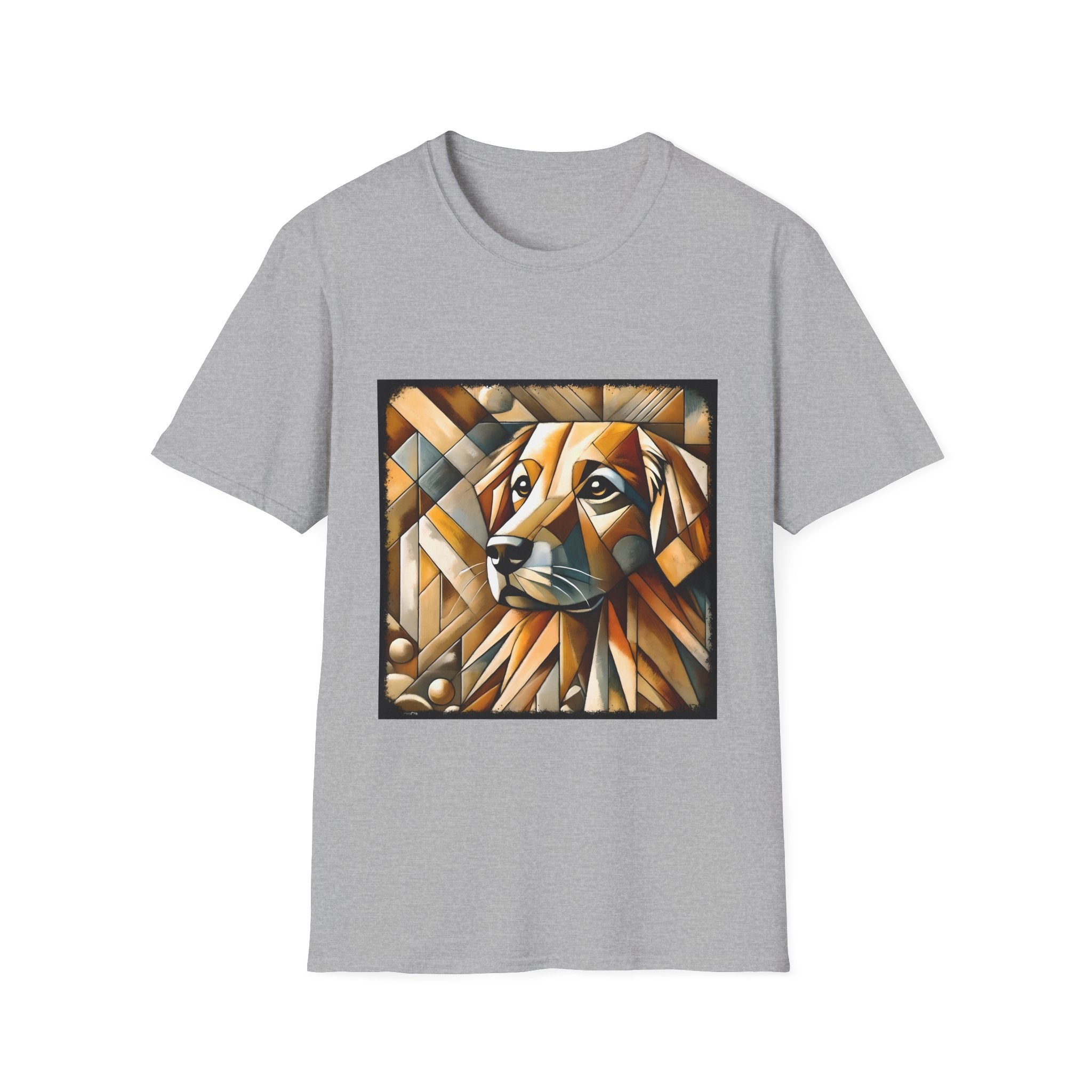 Golden Retriever Shirt | Geometric Dog Lover Tee