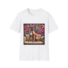 Boxer Pink Bow Swirl | Unisex Dog T-Shirt