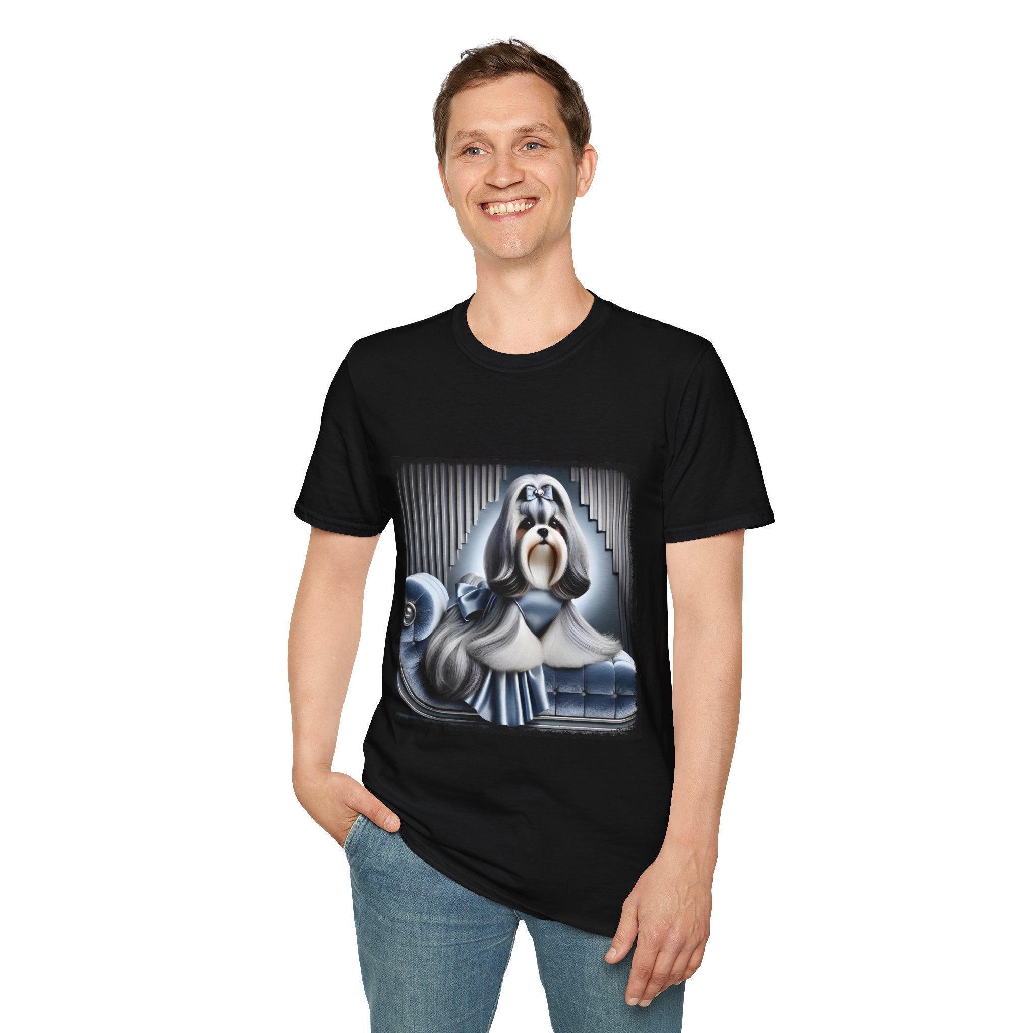 Shih Tzu Satin Dream  | Unisex Dog T-Shirt