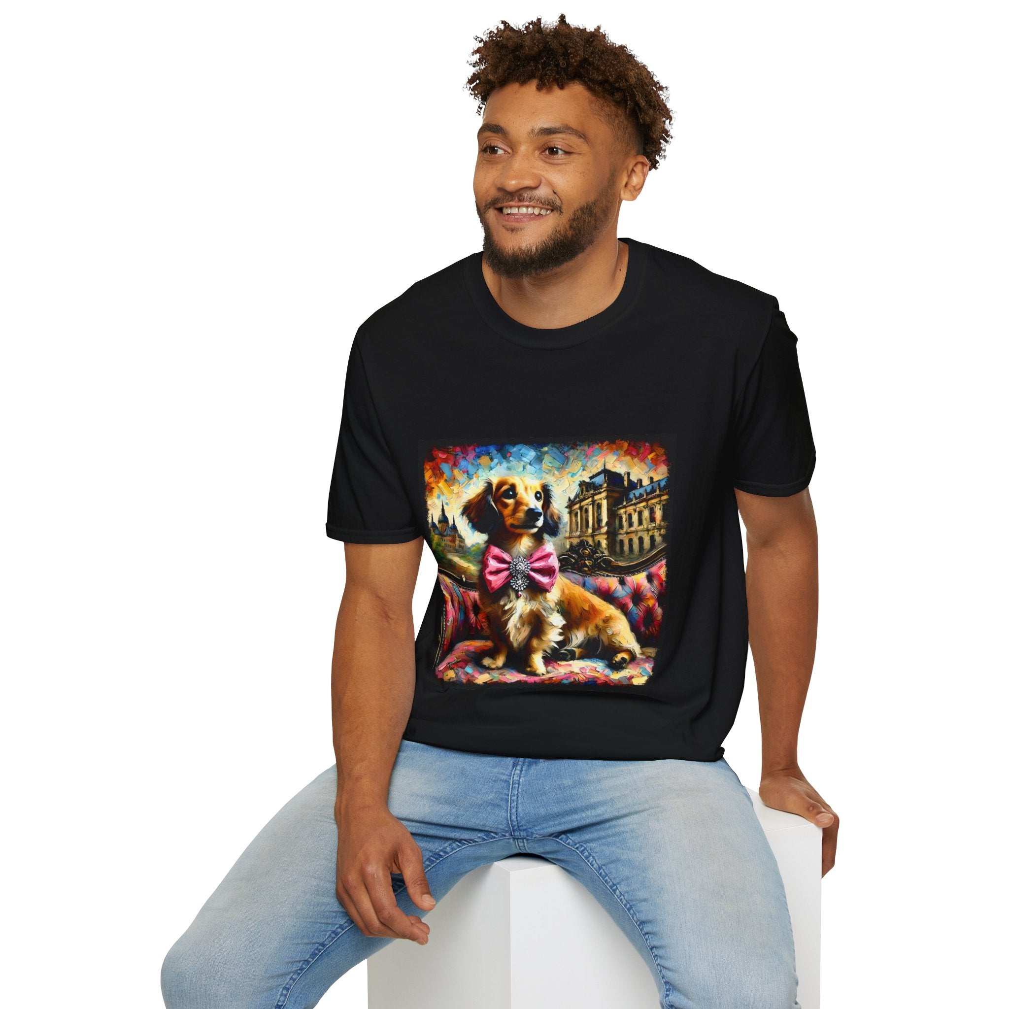 Dachshund Diamond Princess Classic II | Unisex Dog T-Shirt