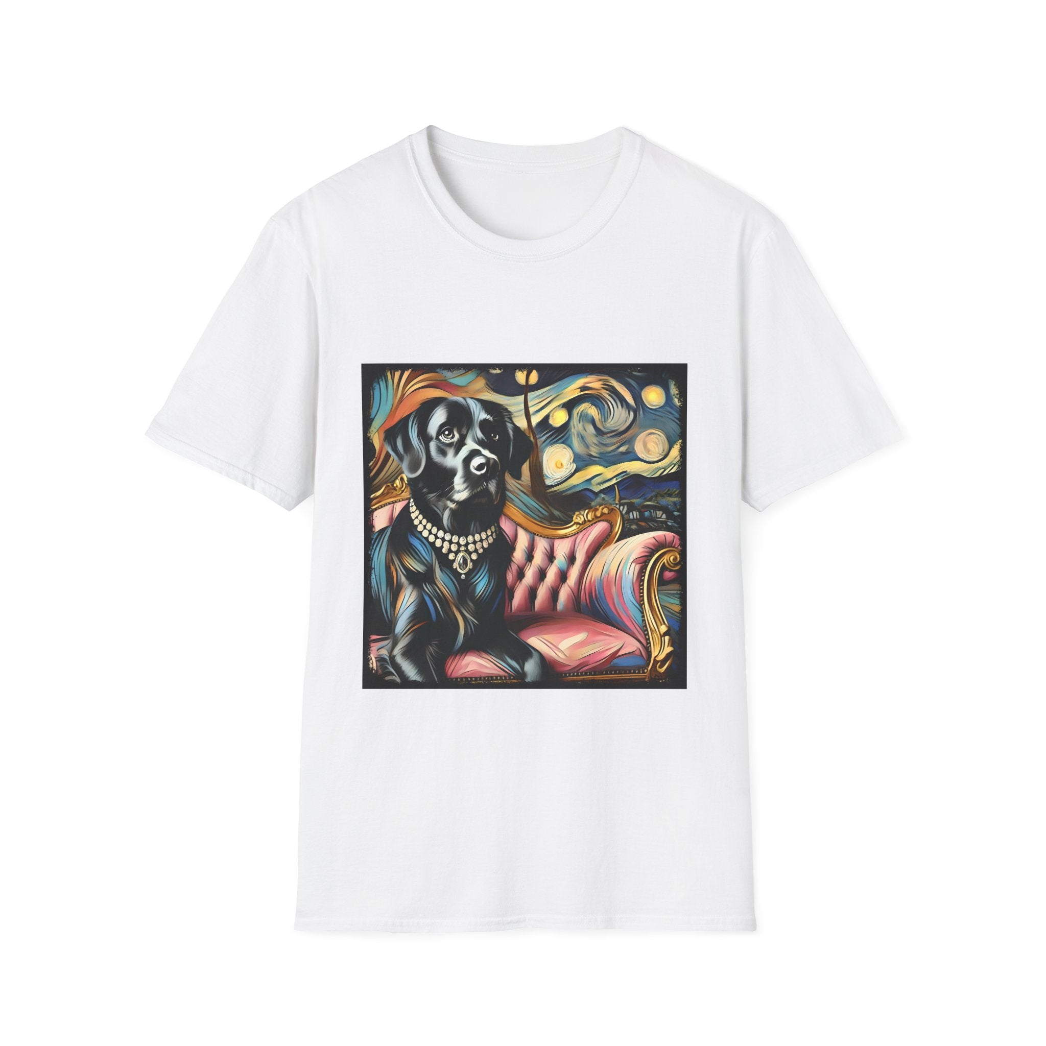 Labrador Retriever Starry Swirl | Unisex Dog T-Shirt