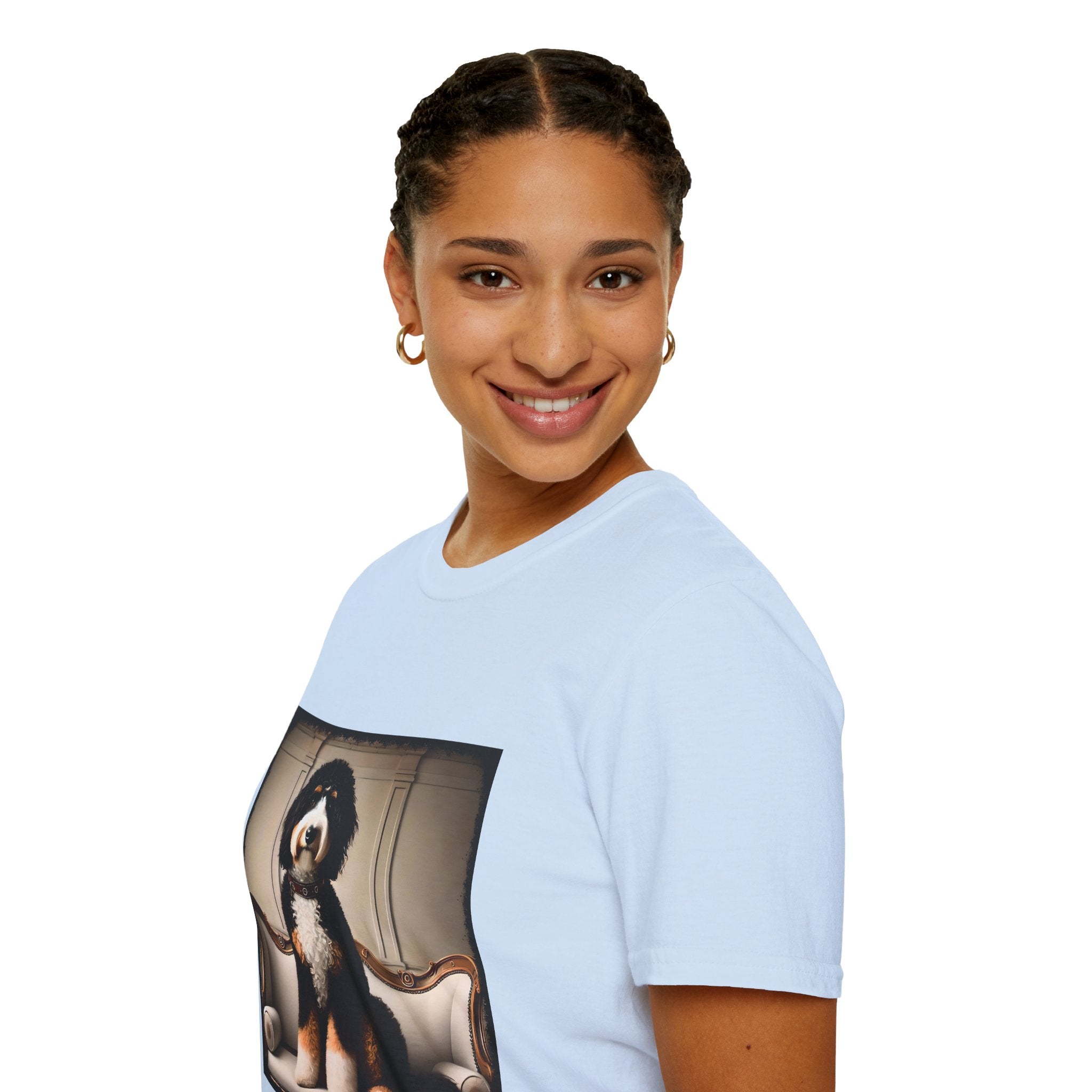 Bernedoodle Poised Posh | Unisex Dog T-Shirt