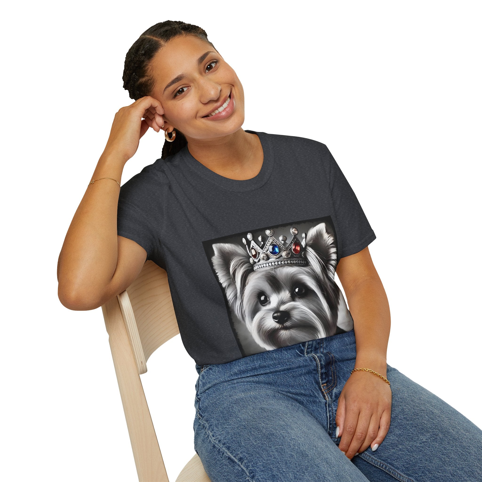 Yorkshire Terrier Royal Icon | Unisex Dog T-Shirt