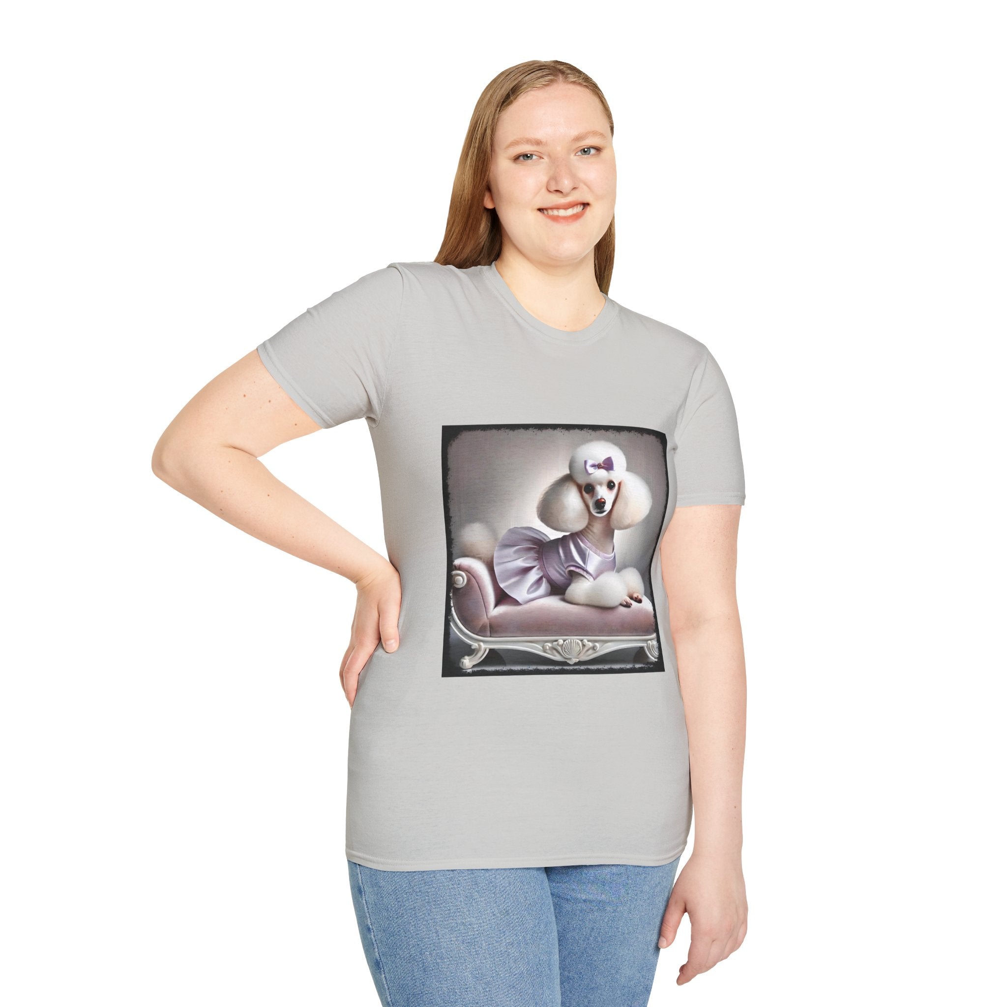 Poodle Lilac Lady | Unisex Dog T-Shirt