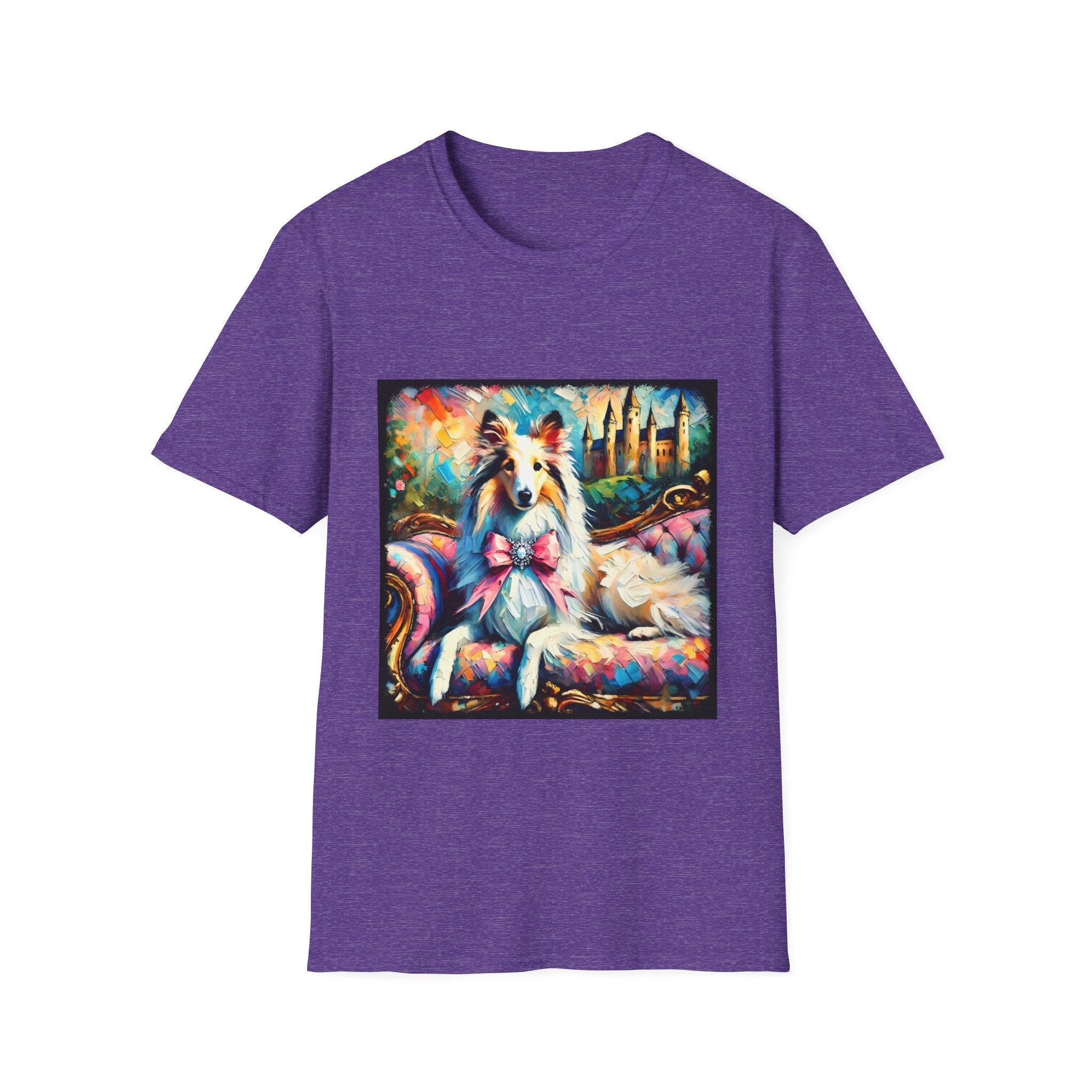 Collie Diamond Princess Classic | Unisex Dog T-Shirt