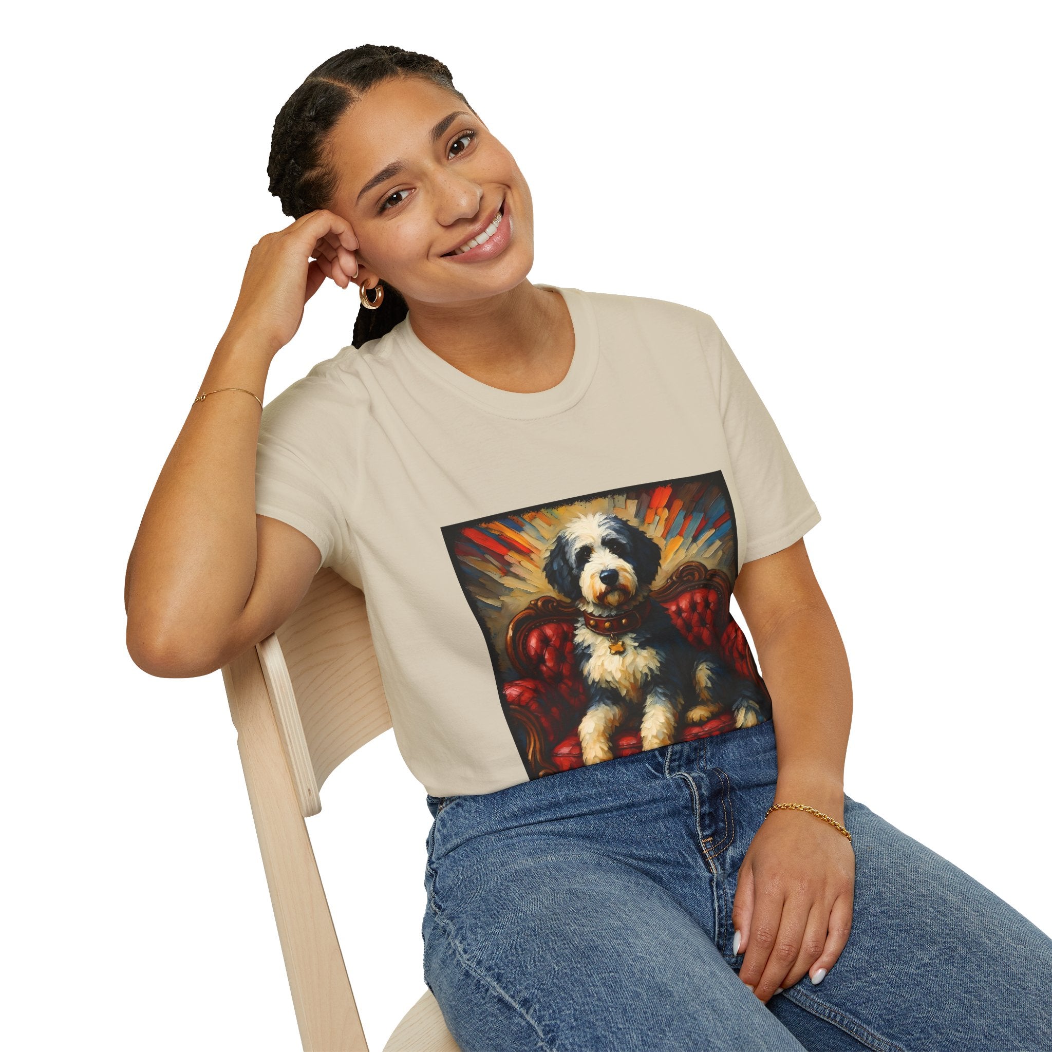 Sheepadoodle Warm Classic | Unisex Dog T-Shirt