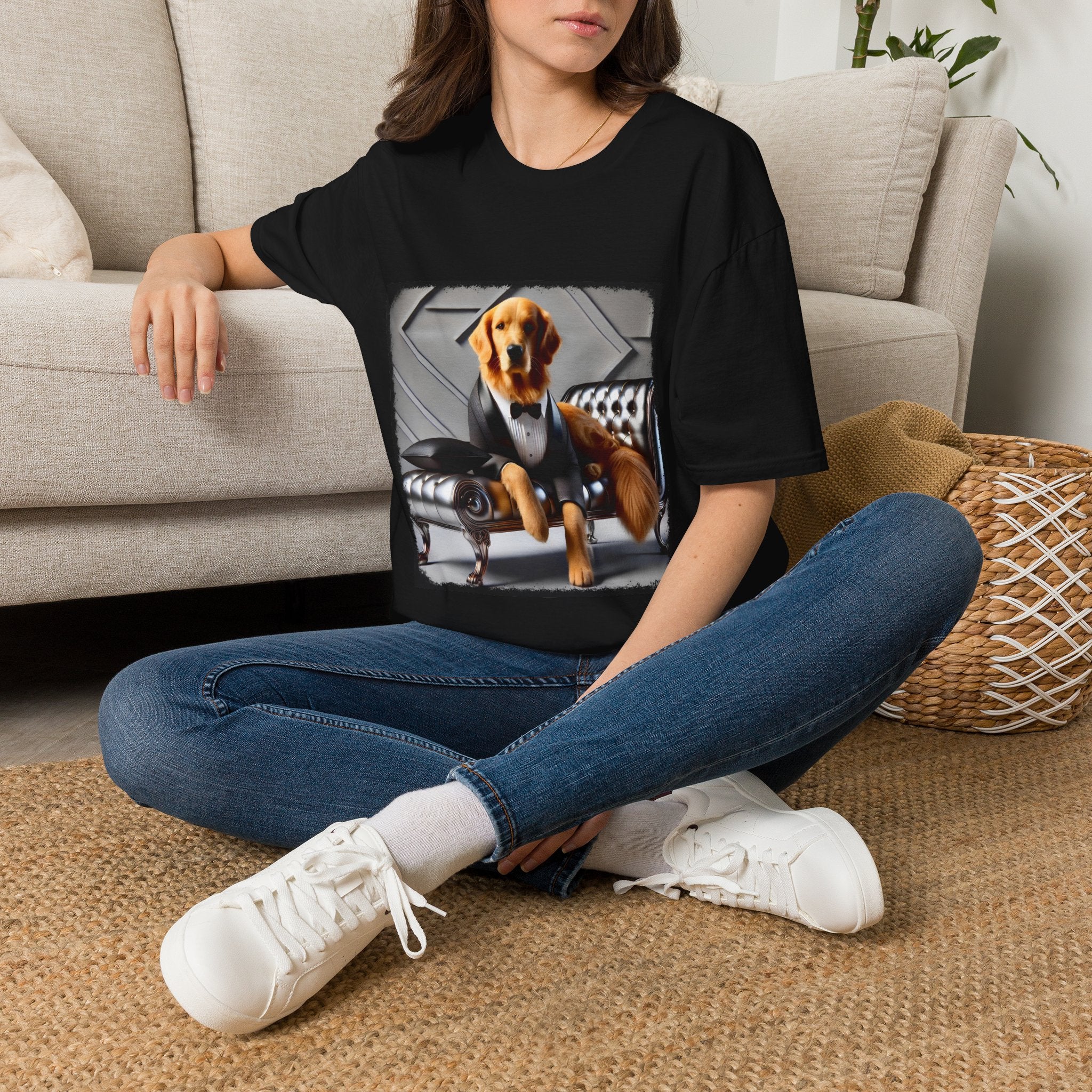 Golden Retriever Shirt | Mister Fetch Dog Lover Tee