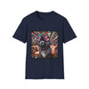 Newfoundland Pink Bow Bold | Unisex Dog T-Shirt