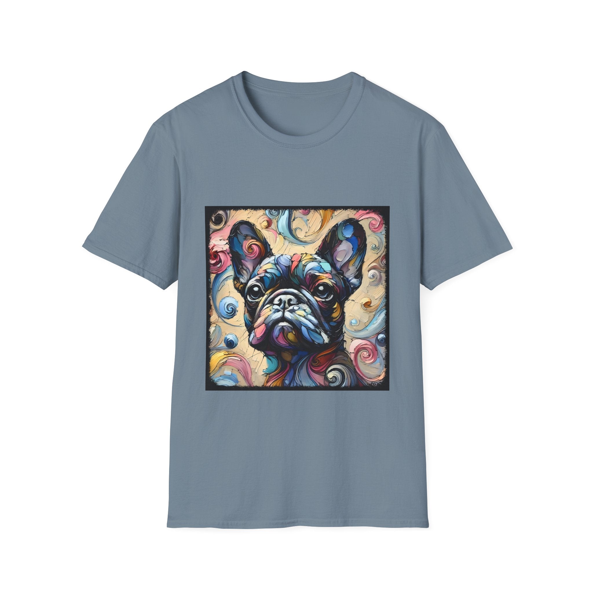 French Bulldog Shirt | Pastel Swirl Dog Lover Tee