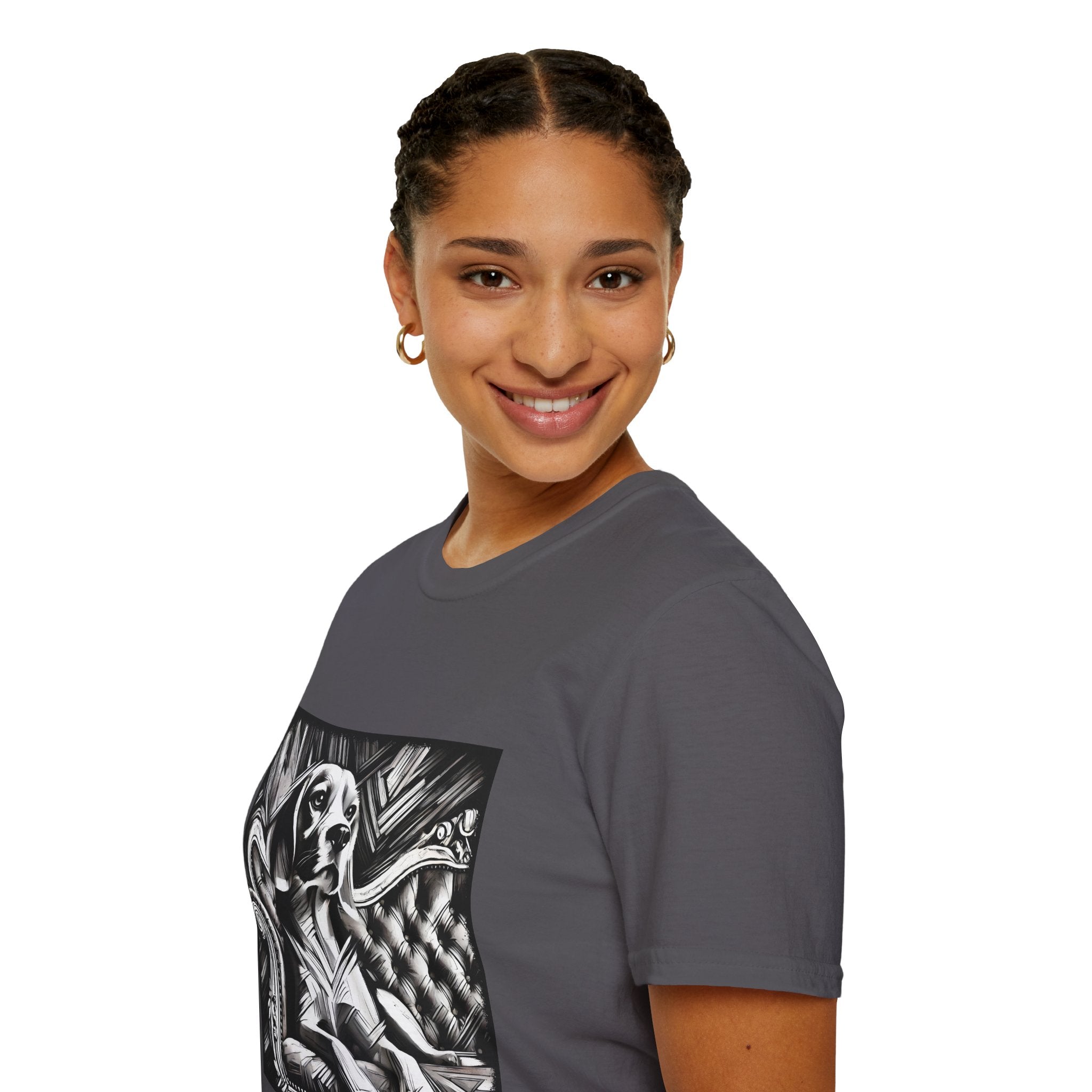 Beagle B&W Bold | Unisex Dog T-Shirt