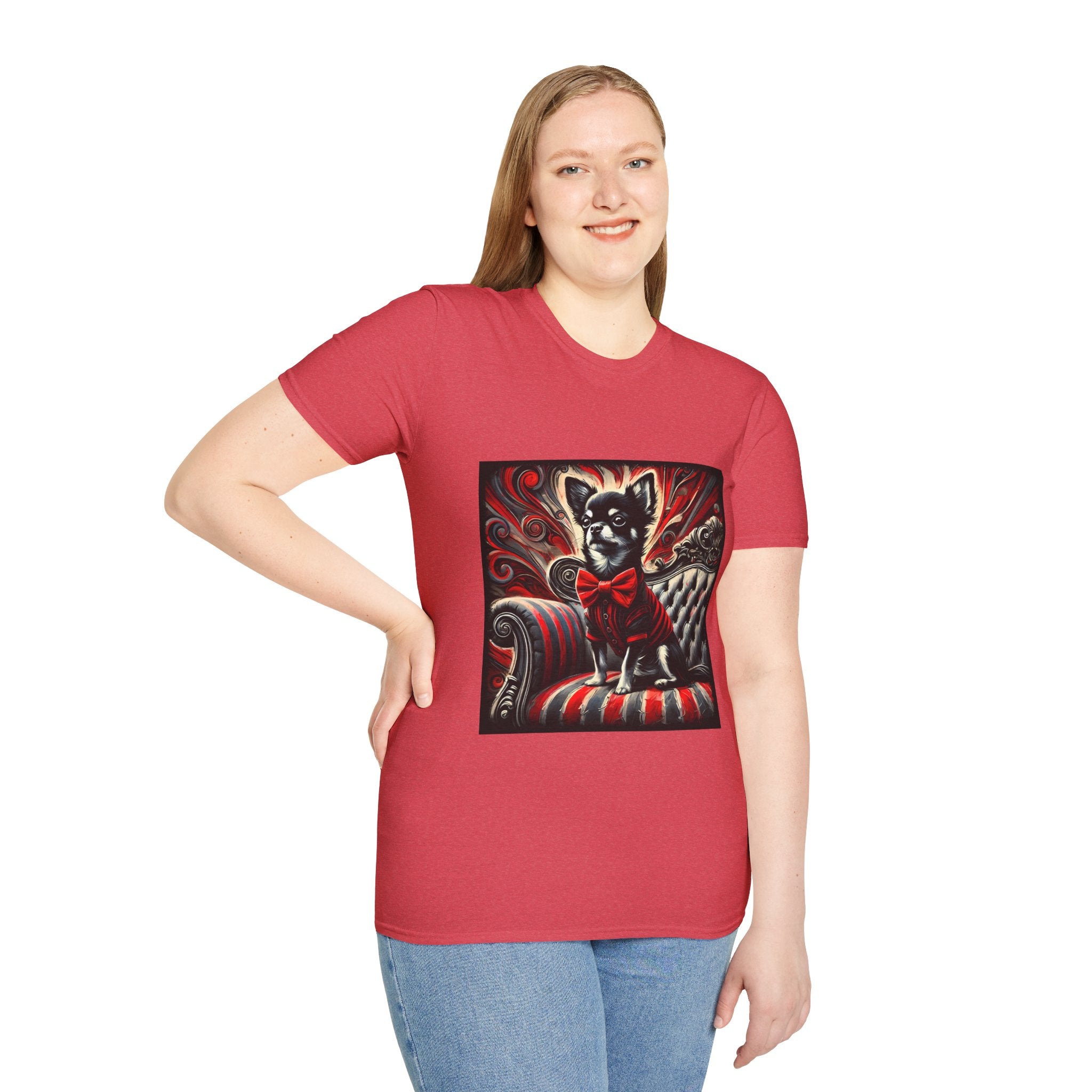 Chihuahua Red Rocker | Unisex Dog T-Shirt