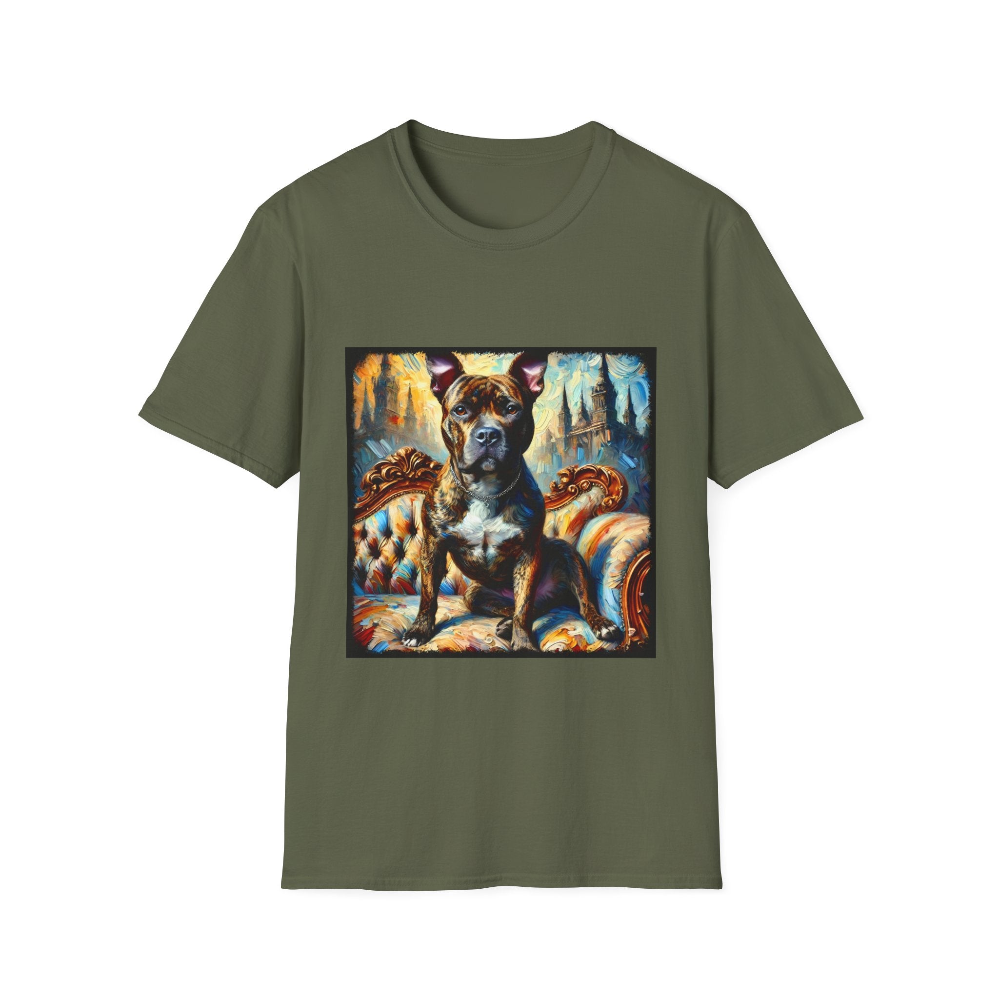 American Pit Bull Terrier Shirt | Brindle Classic Dog Lover Tee