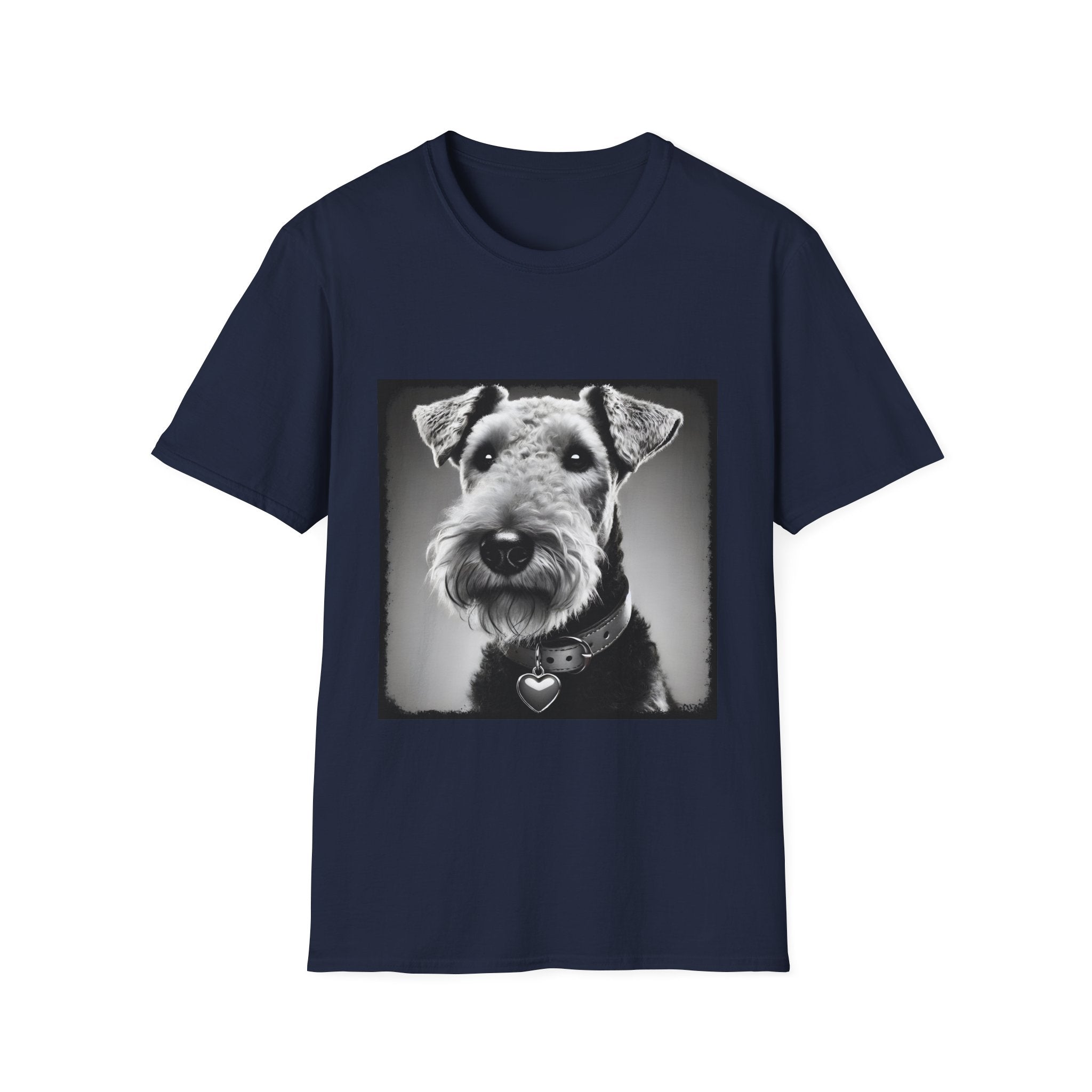 Airedale Terrier Shirt | Heart Charm Dog Lover Tee