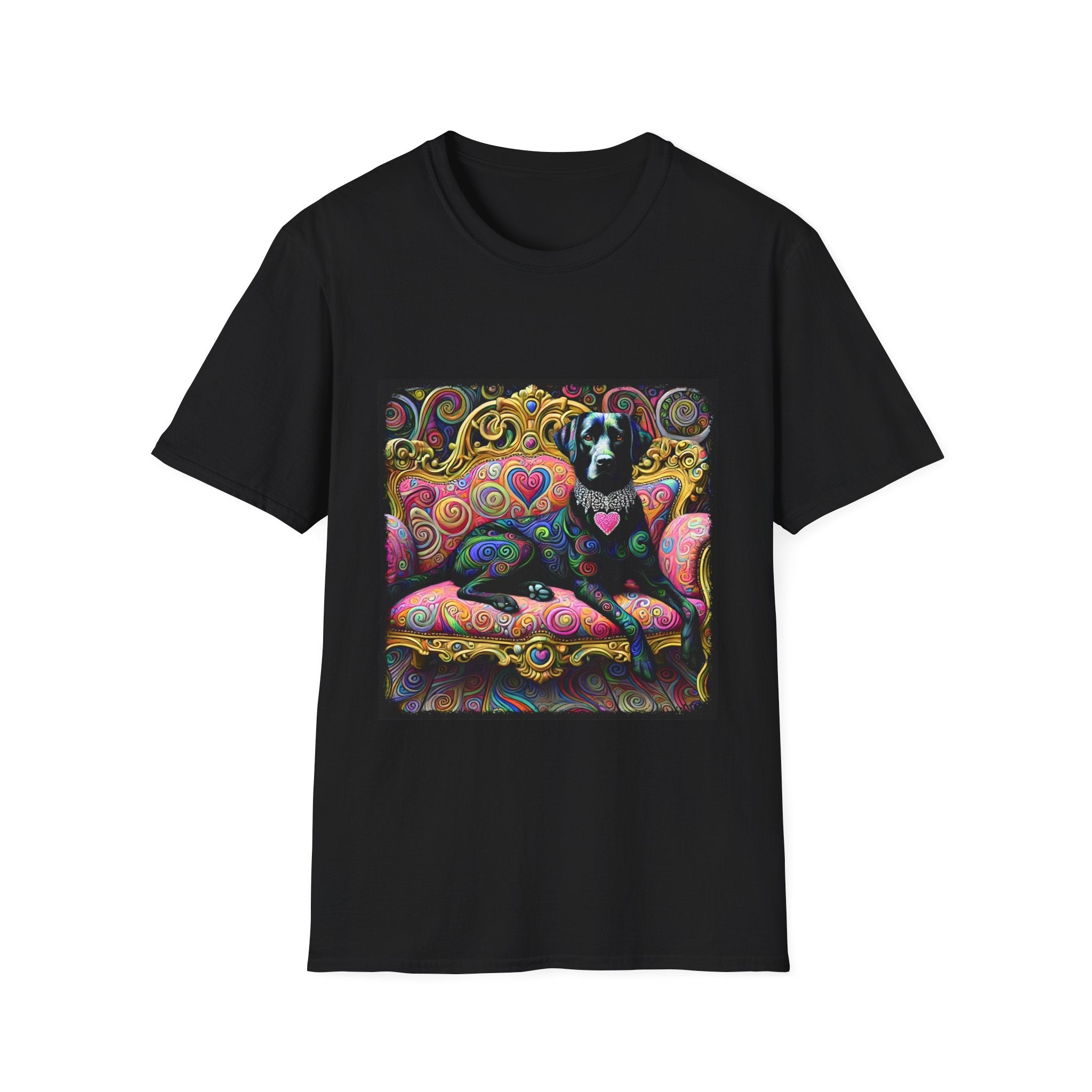 Labrador Retriever Love Swirl | Unisex Dog T-Shirt