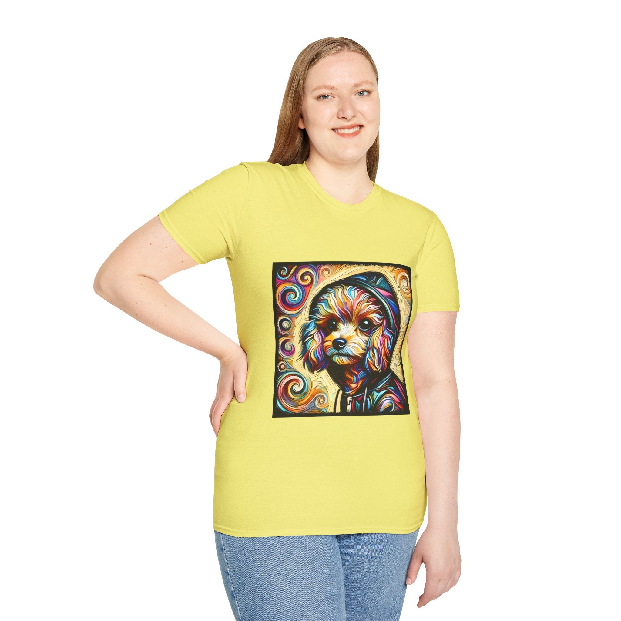 Poodle Chill Swirl | Unisex Dog T-Shirt