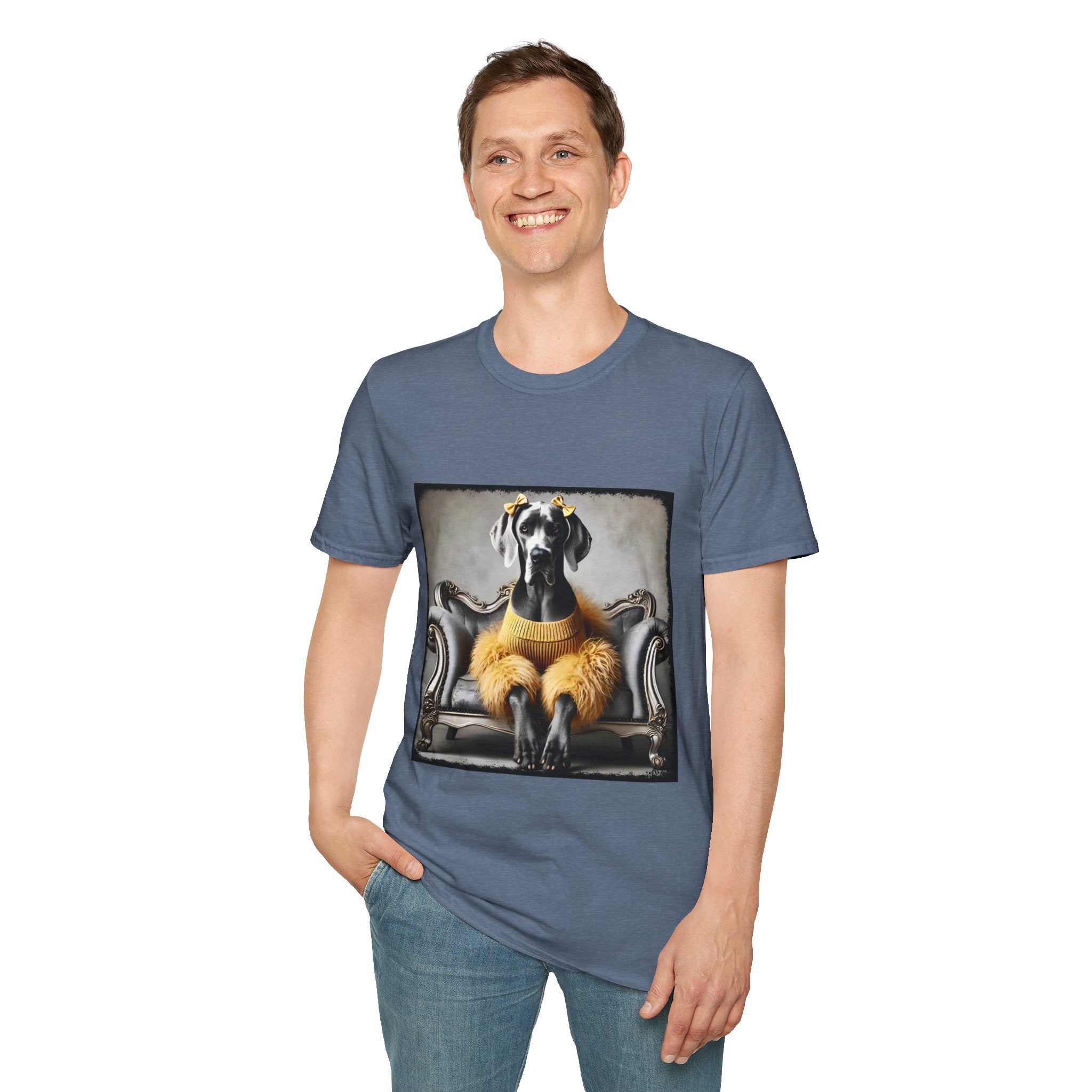 Great Dane Bold Beauty | Unisex Dog T-Shirt
