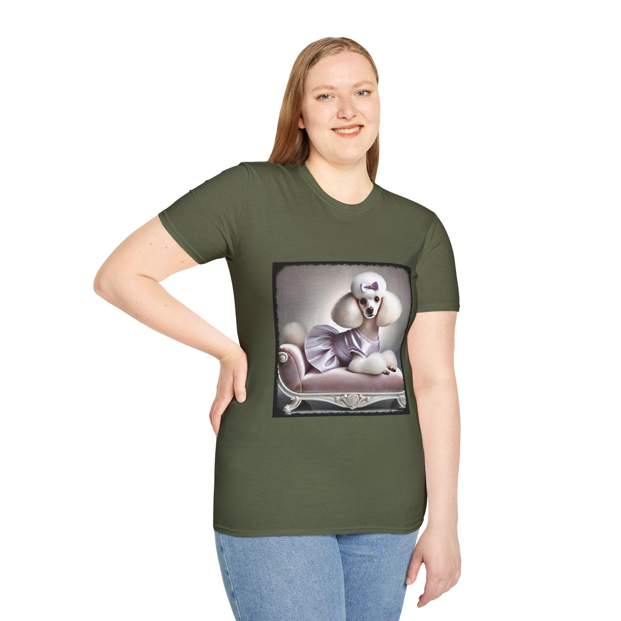 Poodle Lilac Lady | Unisex Dog T-Shirt