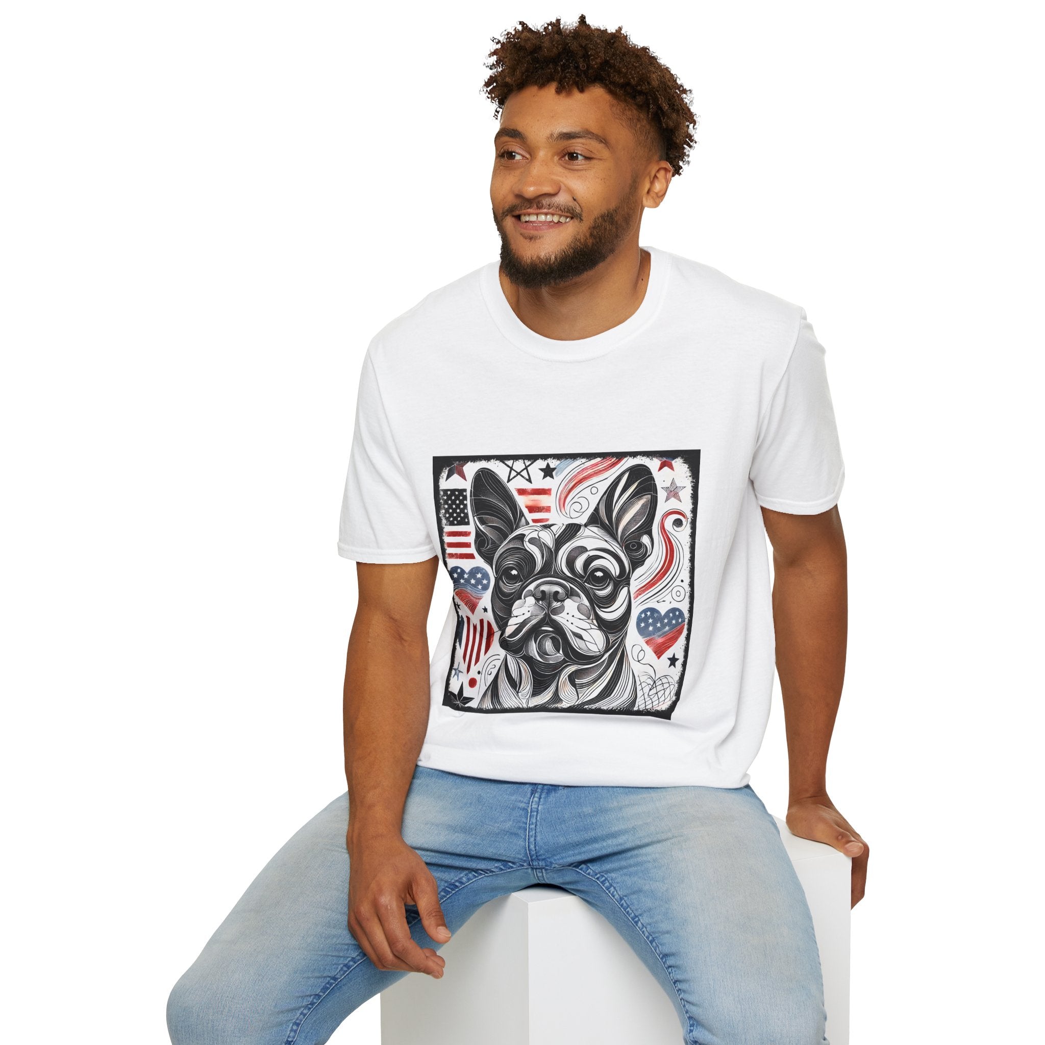 French Bulldog Shirt | Americana Dream Dog Lover Tee