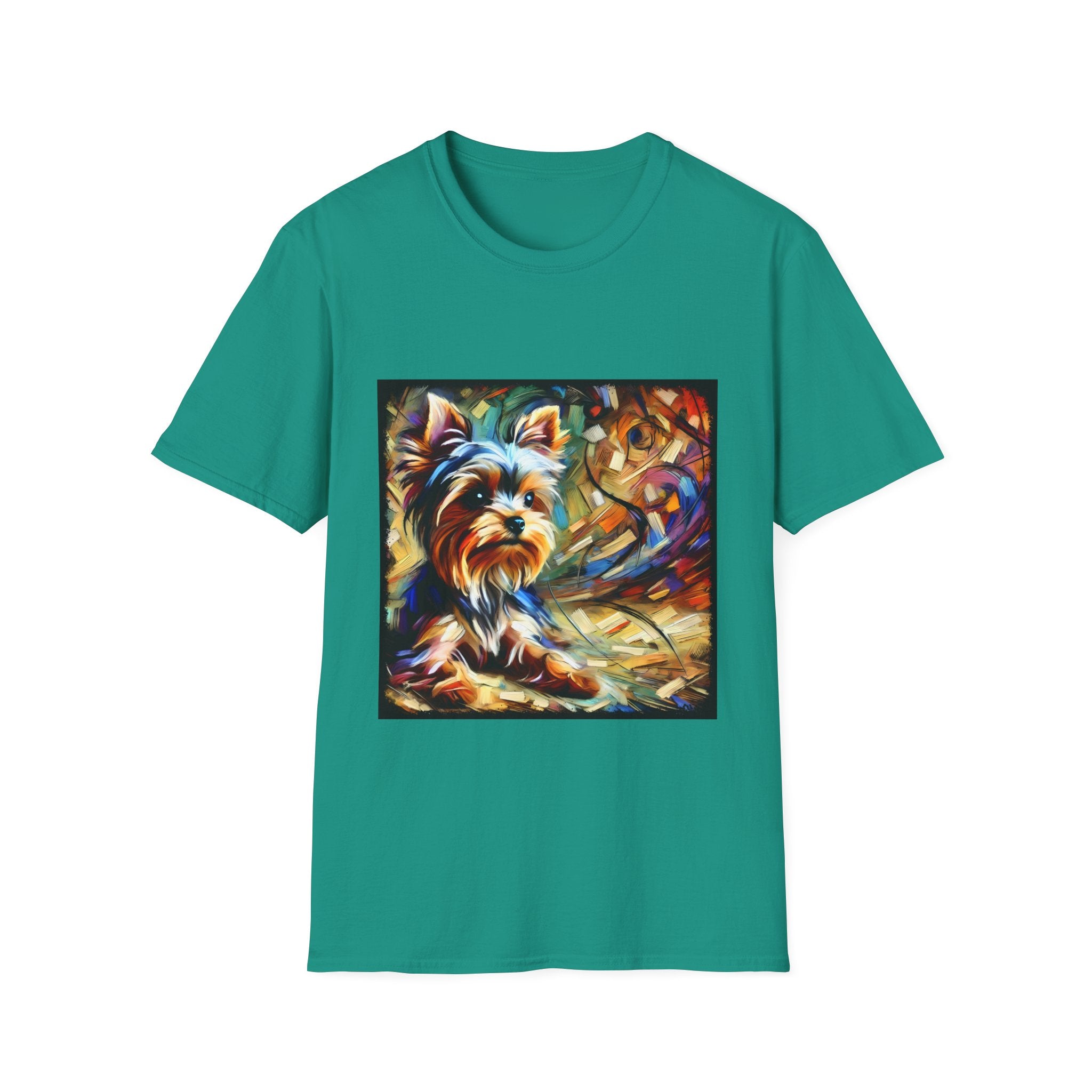 Yorkshire Terrier Multicolored Classic | Unisex Dog T-Shirt