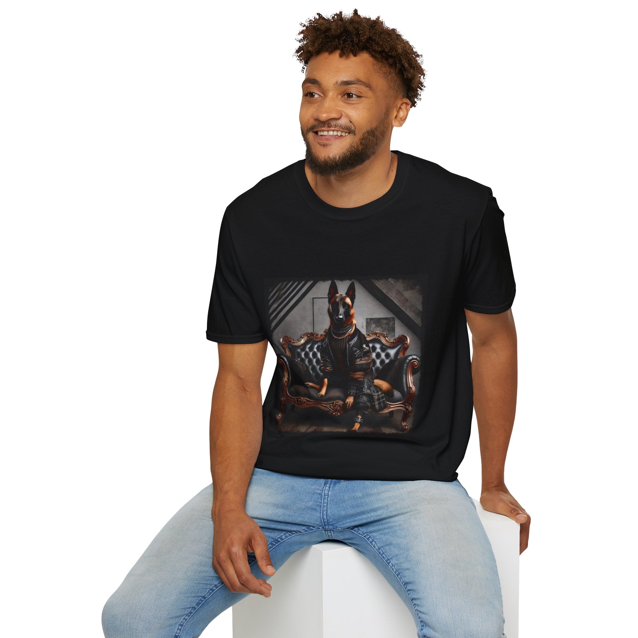 Belgian Malinois Bold Rebel | Unisex Dog T-Shirt
