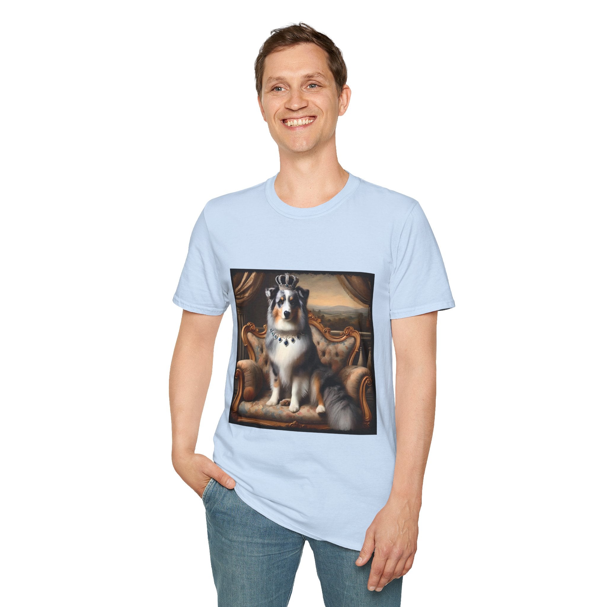 Miniature American Shepherd Posh Princess | Unisex Dog T-Shirt
