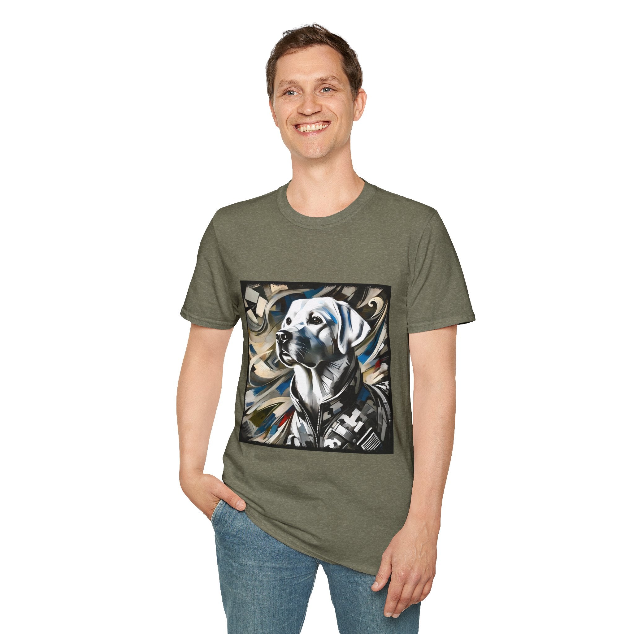 Labrador Retriever Bold Armor Classic | Unisex Dog T-Shirt