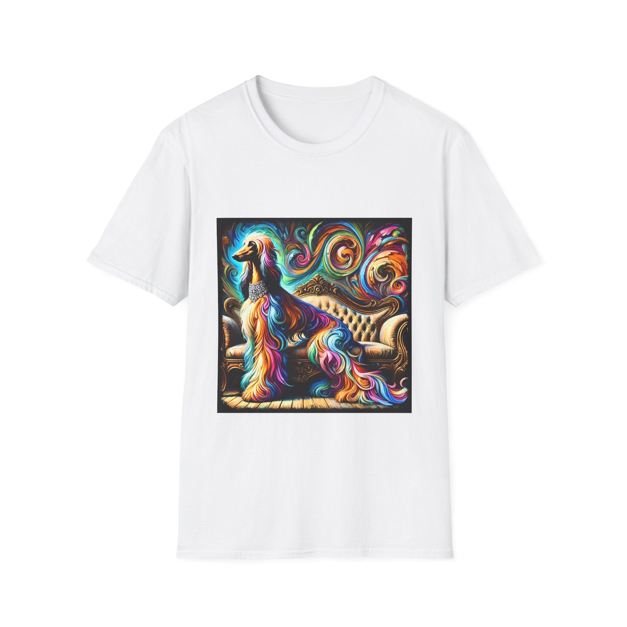 Afghan Hound Shirt | Bold Swirl Dog Lover Tee