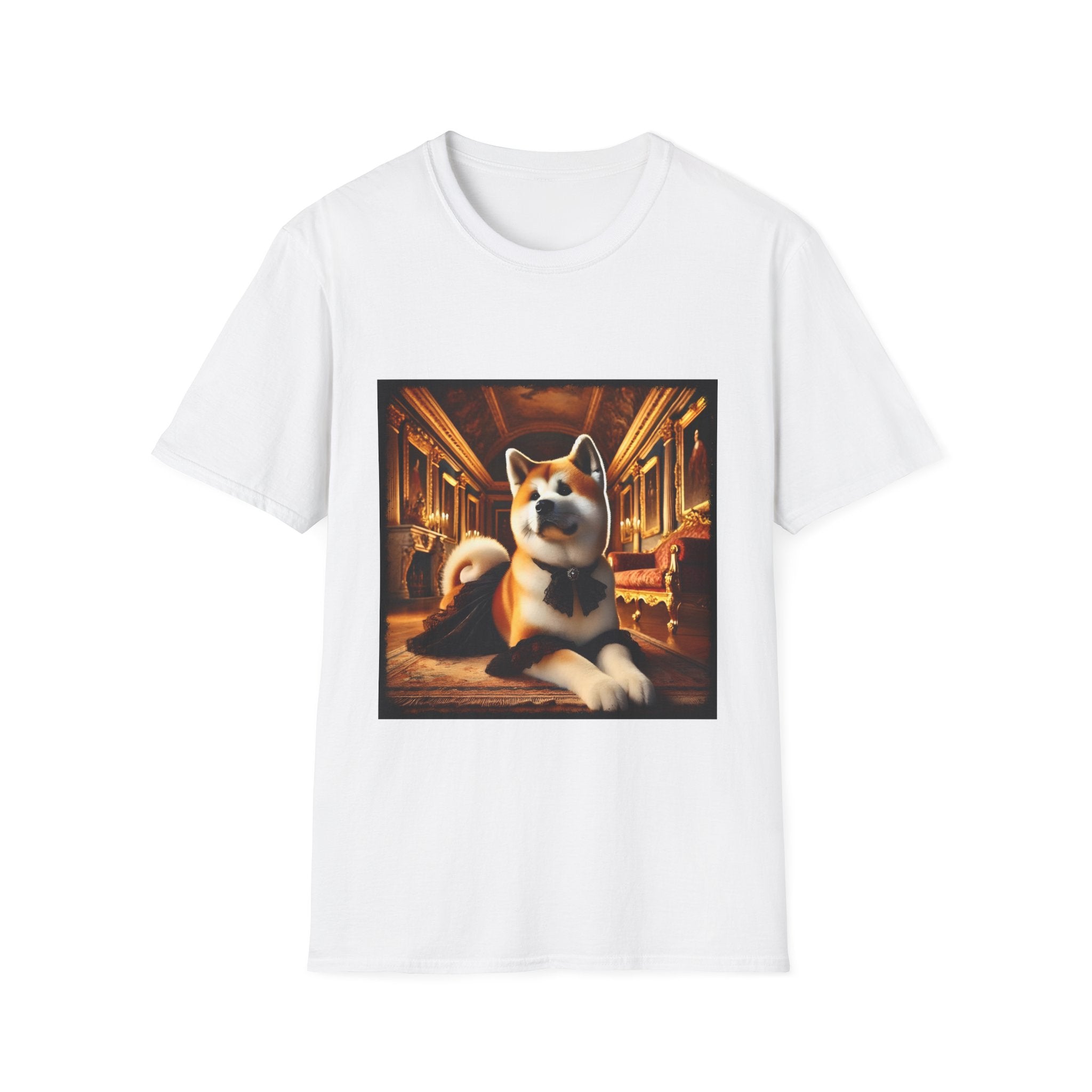 Akita Shirt | Golden Gal Dog Lover Tee