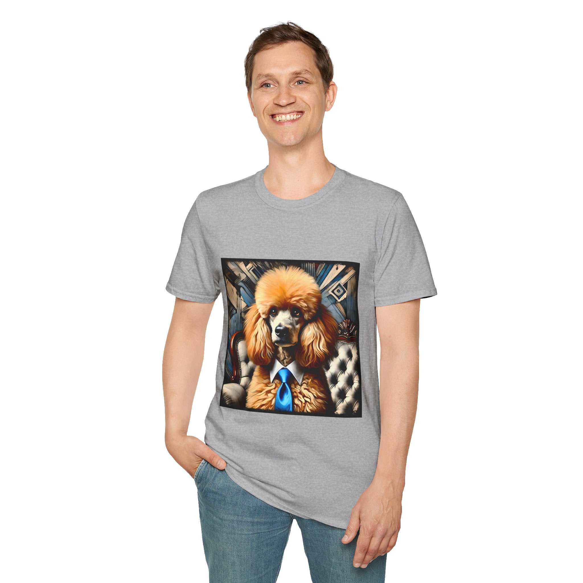 Poodle Perfect Gentleman | Unisex Dog T-Shirt