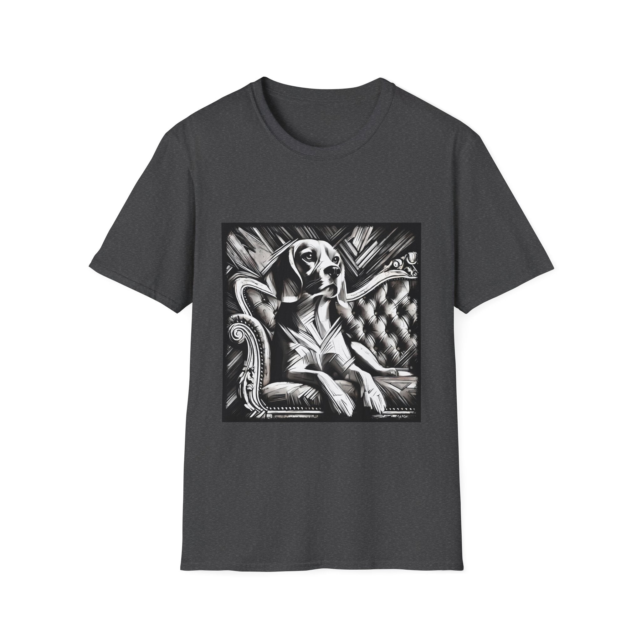 Beagle B&W Bold | Unisex Dog T-Shirt