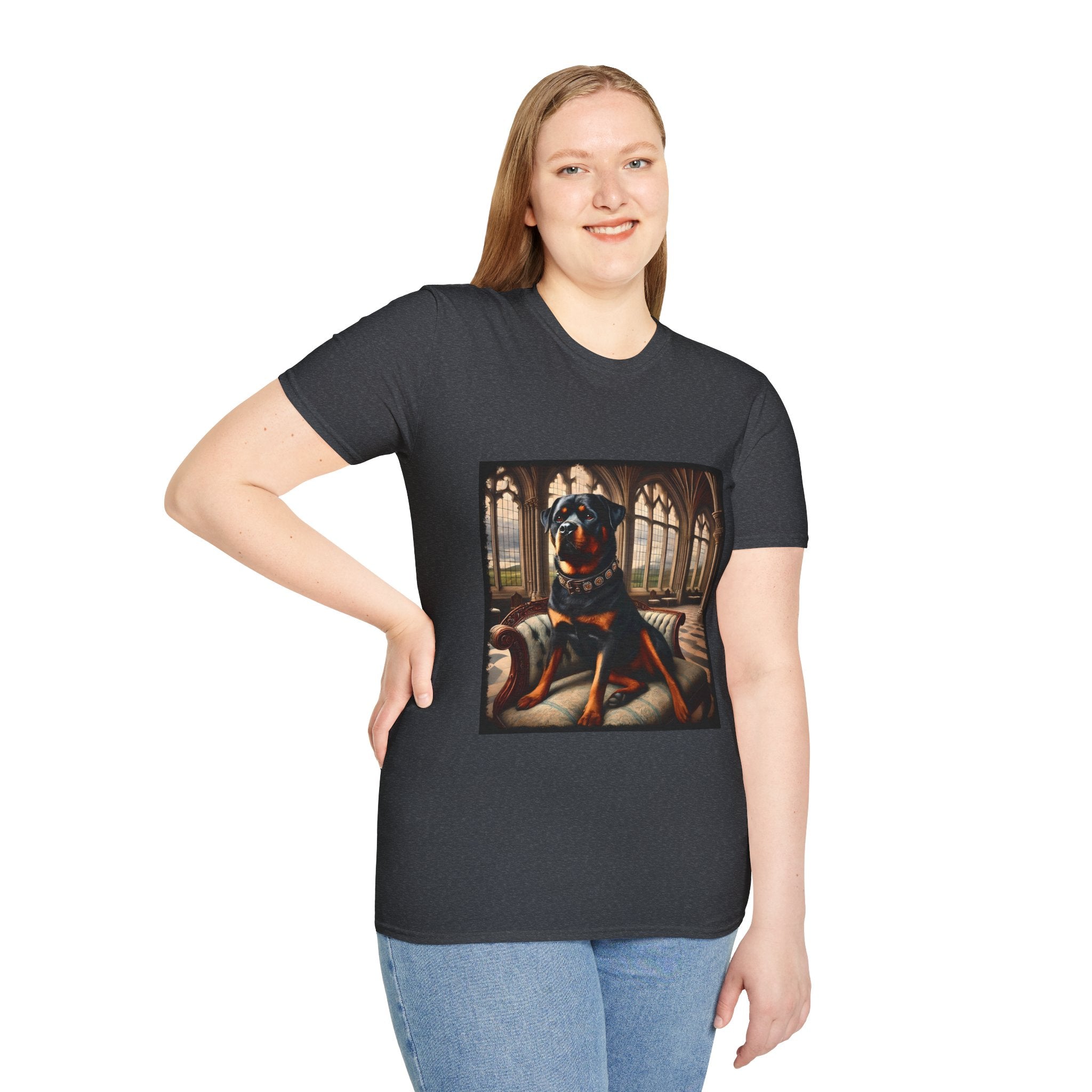 Rottweiler Poised Prince | Unisex Dog T-Shirt