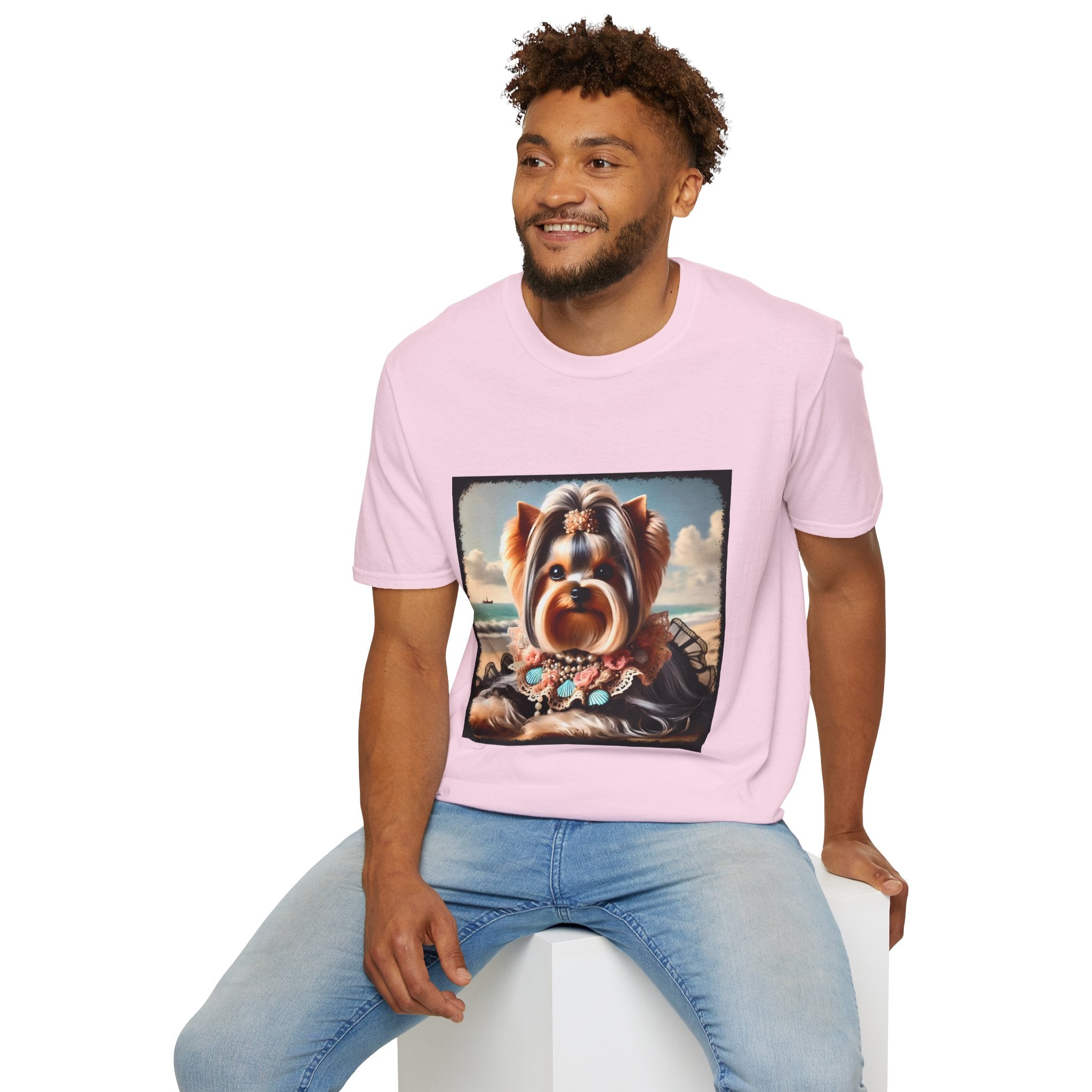 Yorkshire Terrier Beach Beauty | Unisex Dog T-Shirt