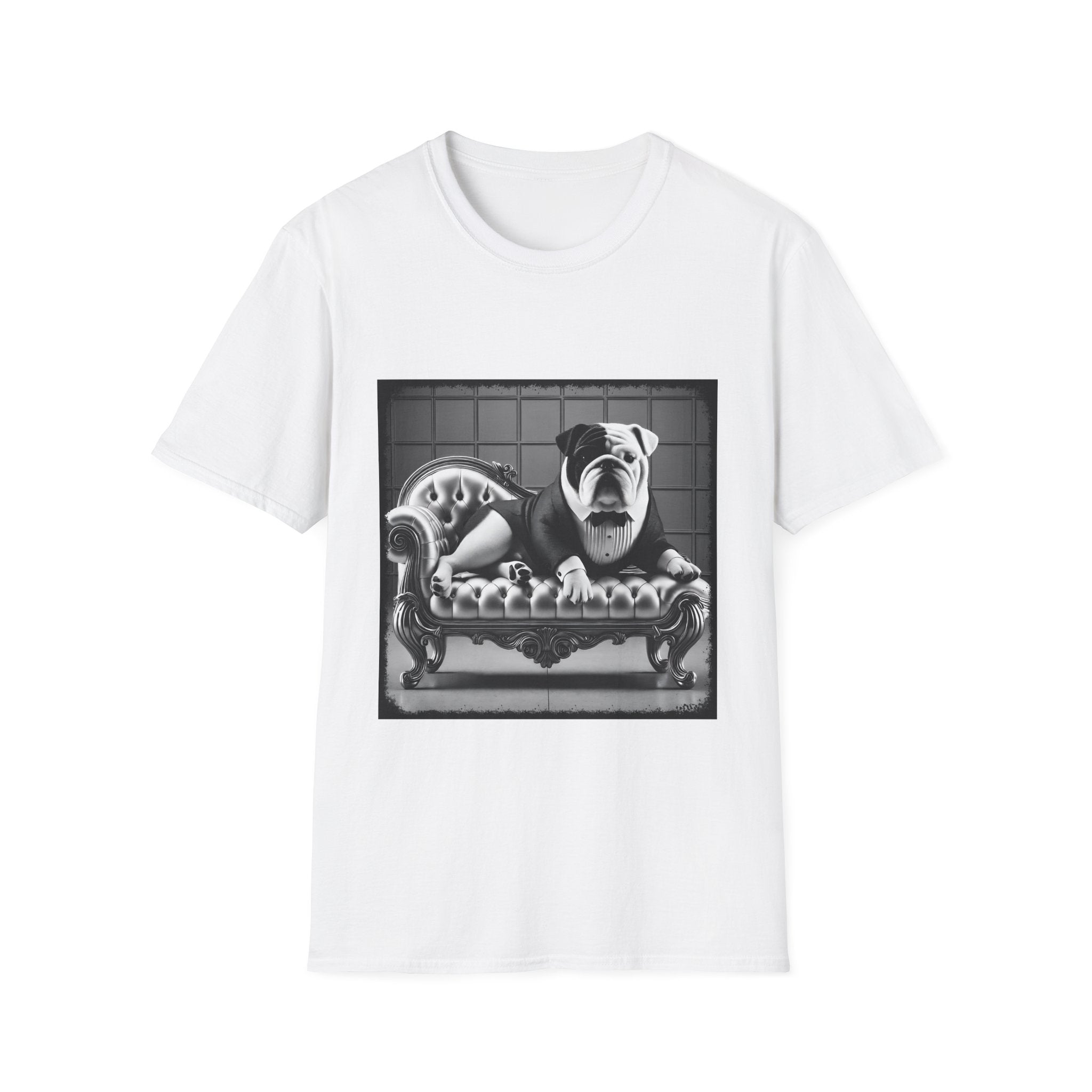 Bulldog Shirt | B&W Boss Dog Lover Tee
