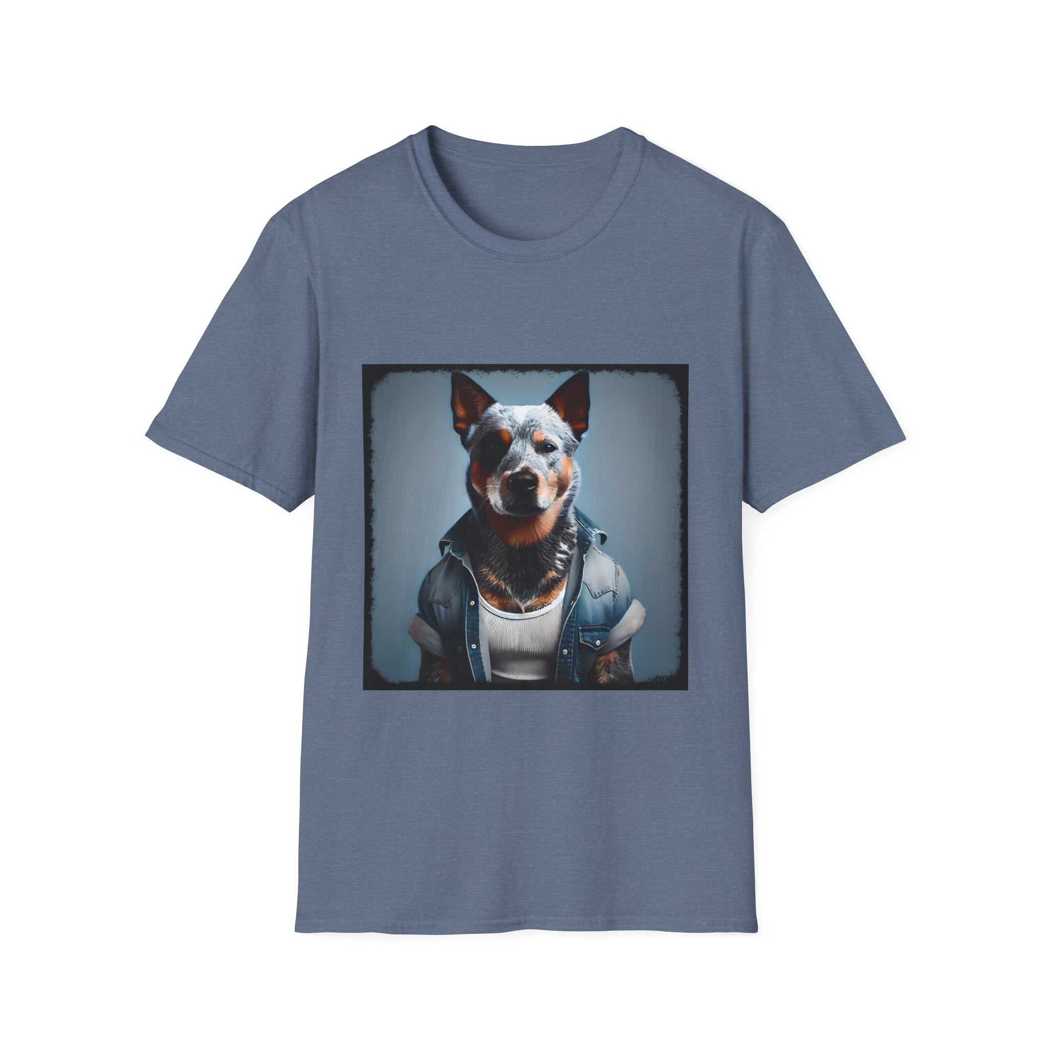 Australian Cattle Dog Denim Dude | Unisex Dog T-Shirt