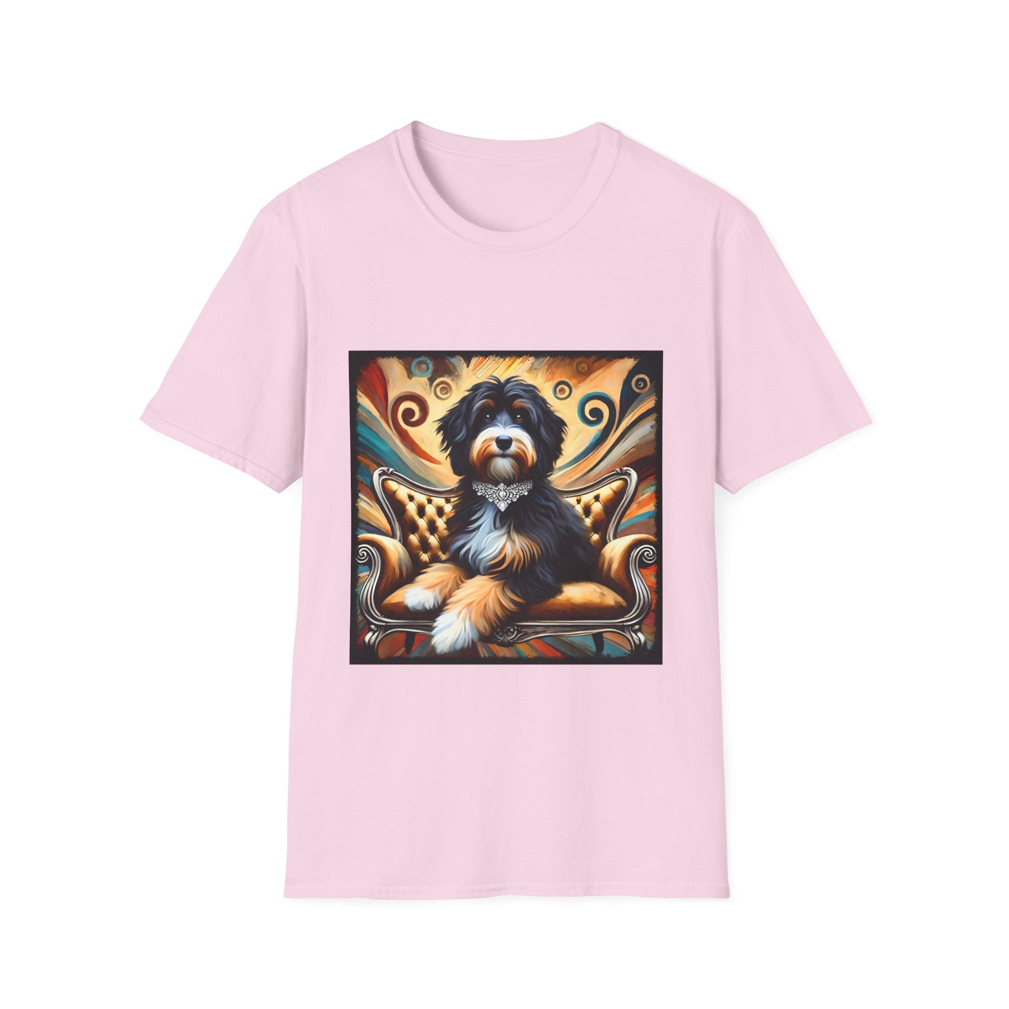 Bernedoodle Diamond Swirl | Unisex Dog T-Shirt