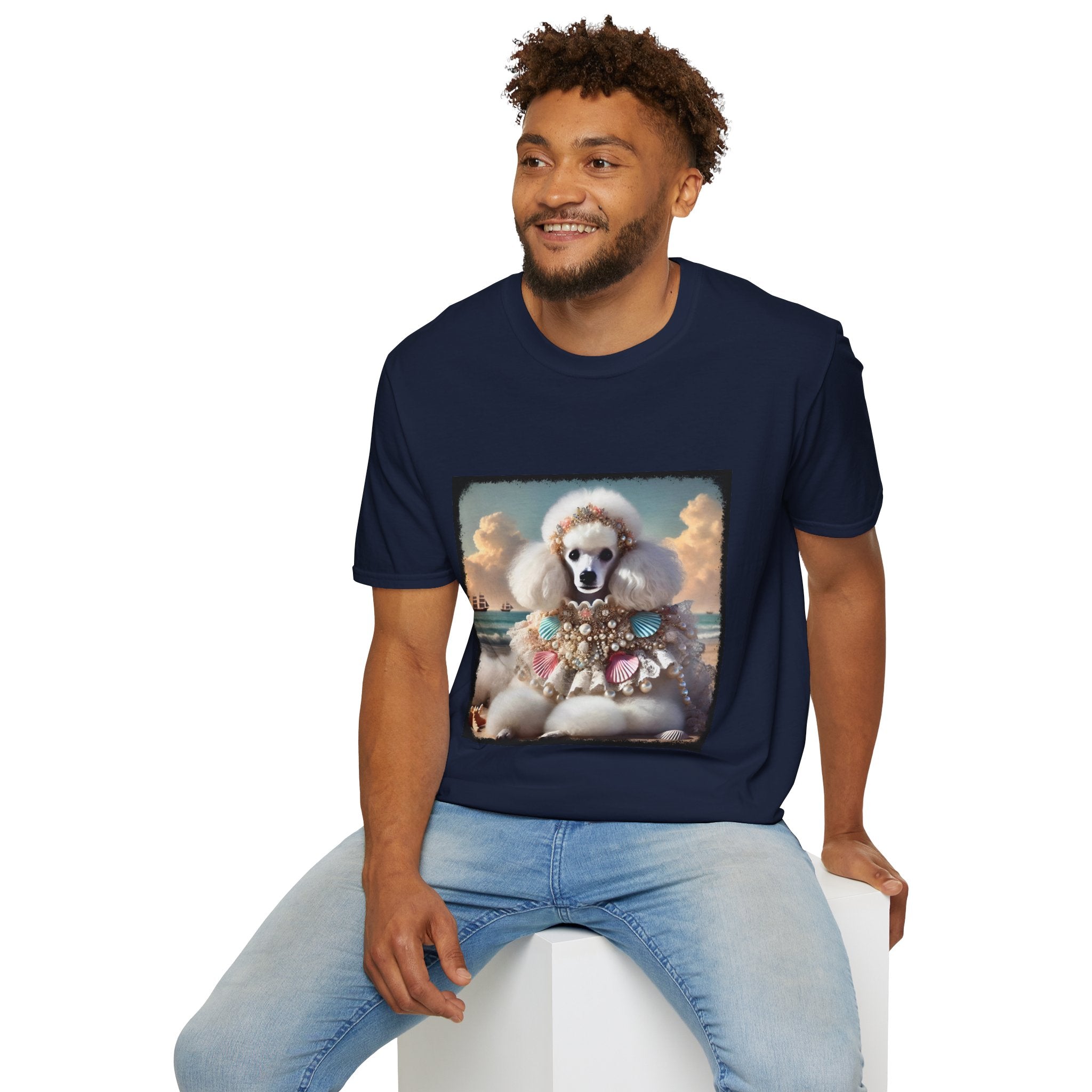 Poodle Coastal Cutie | Unisex Dog T-Shirt