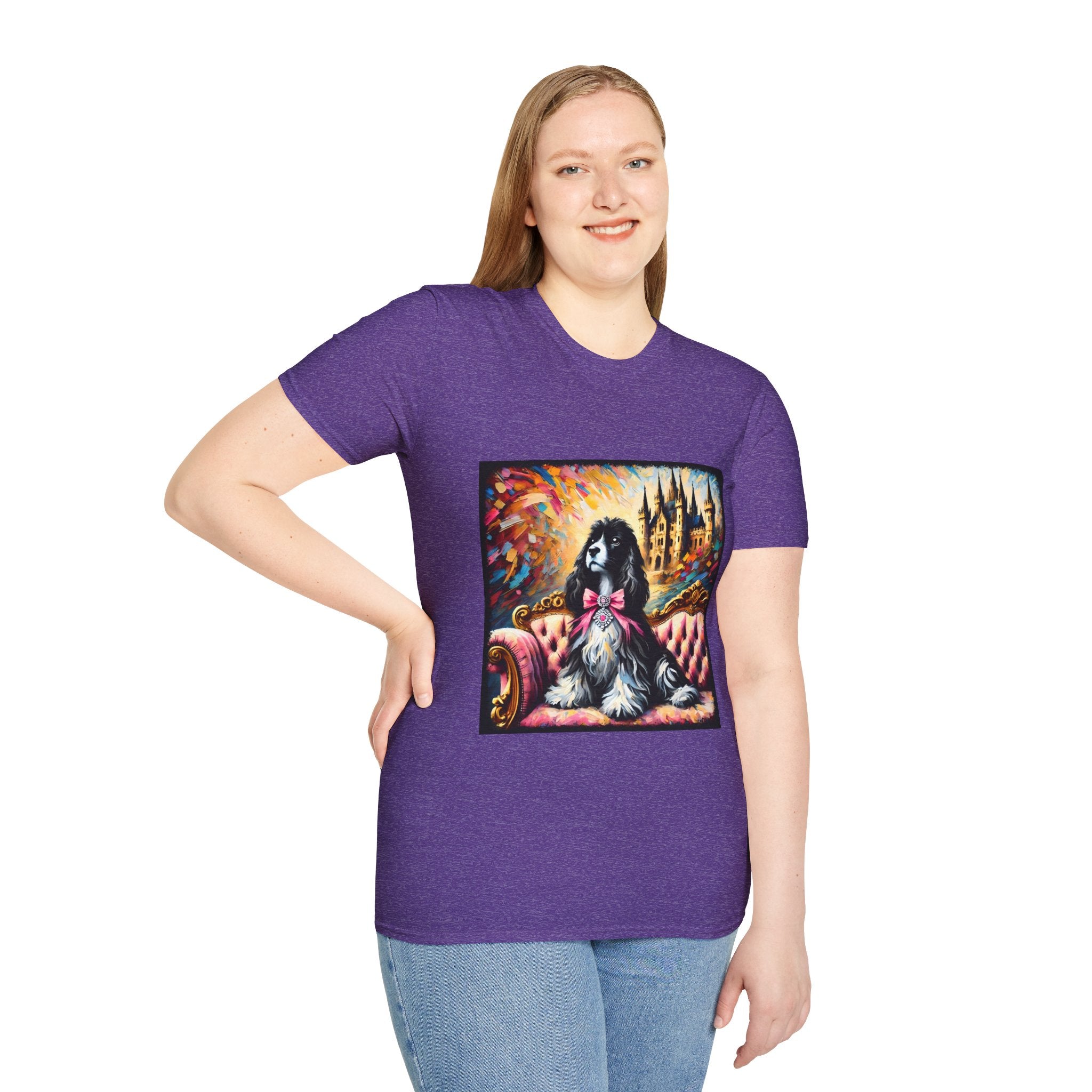 Cocker Spaniel Diamond Classic | Unisex Dog T-Shirt