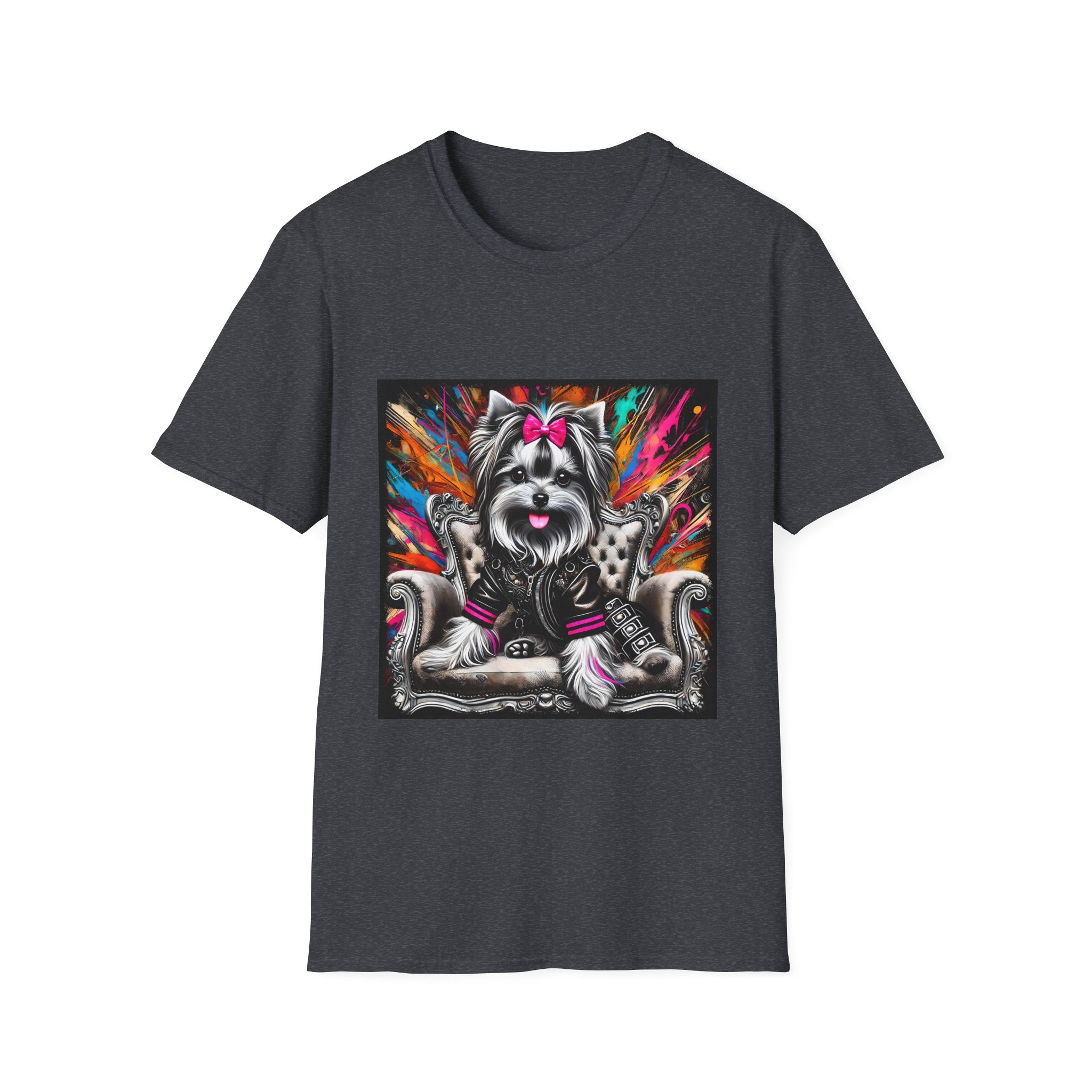 Yorkshire Terrier Bold Rocker  | Unisex Dog T-Shirt
