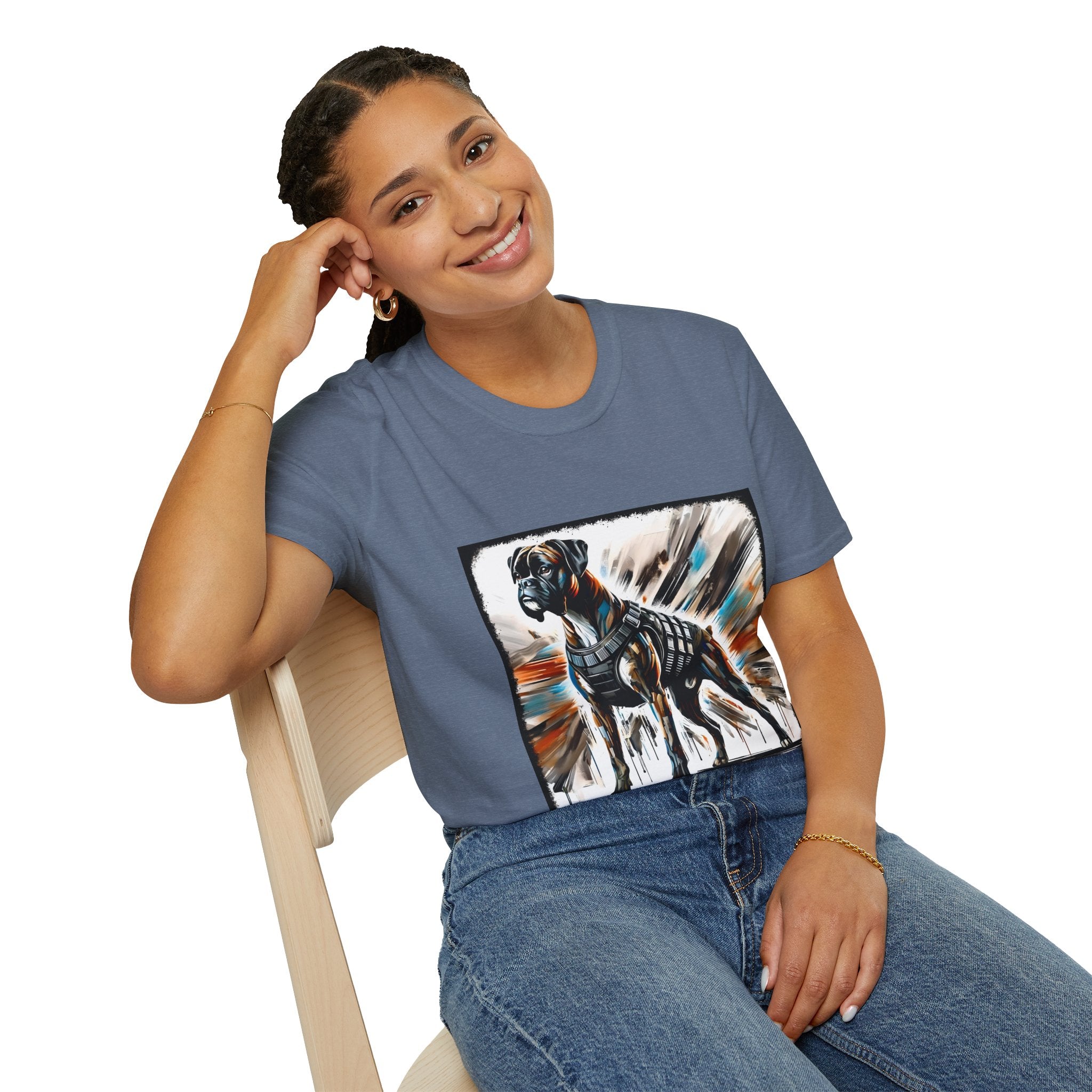 Boxer Bold Armor Classic | Unisex Dog T-Shirt