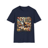 Boston Terrier Warm Swirl | Unisex Dog T-Shirt