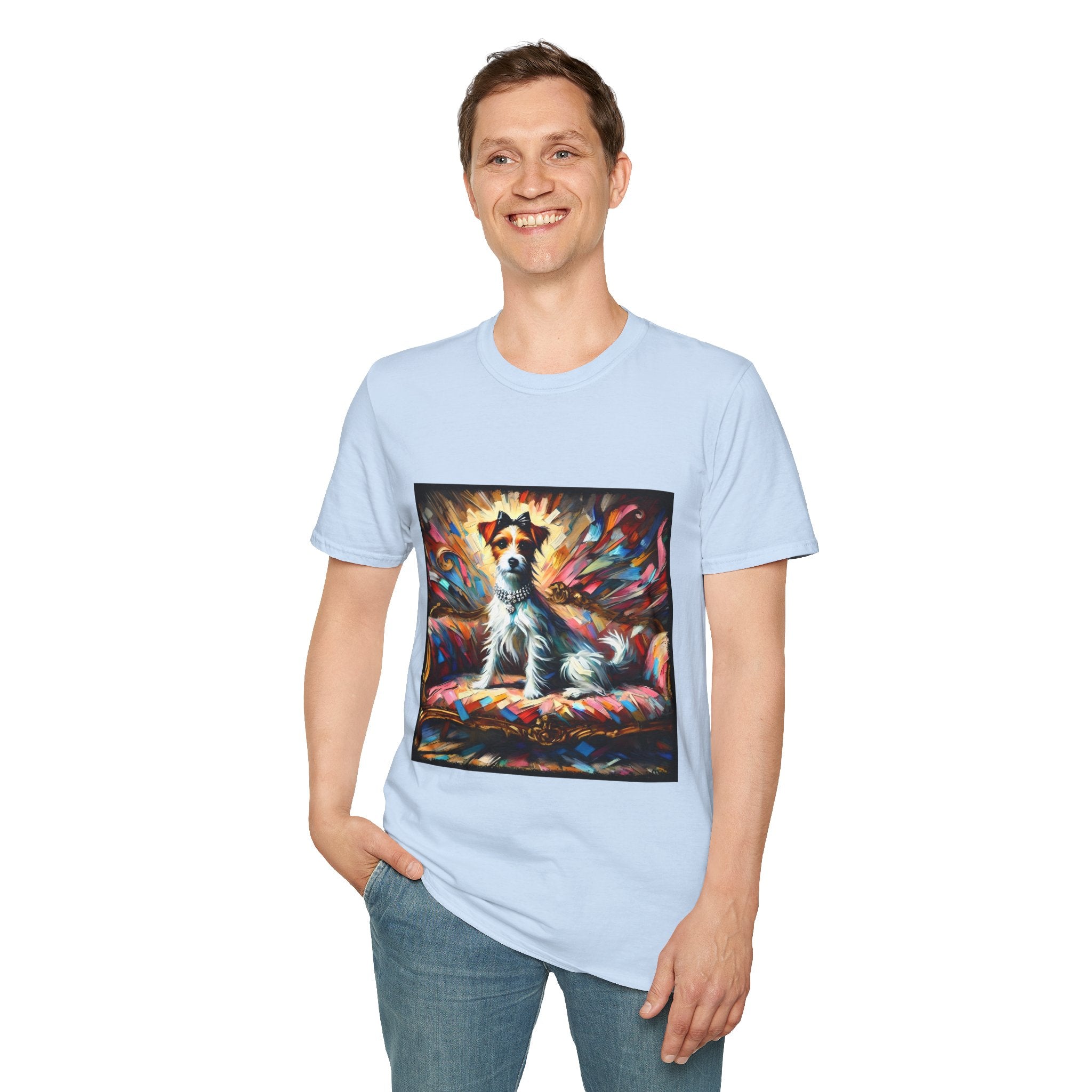 Jack Russell Terrier Diamond Princess Classic | Unisex Dog T-Shirt