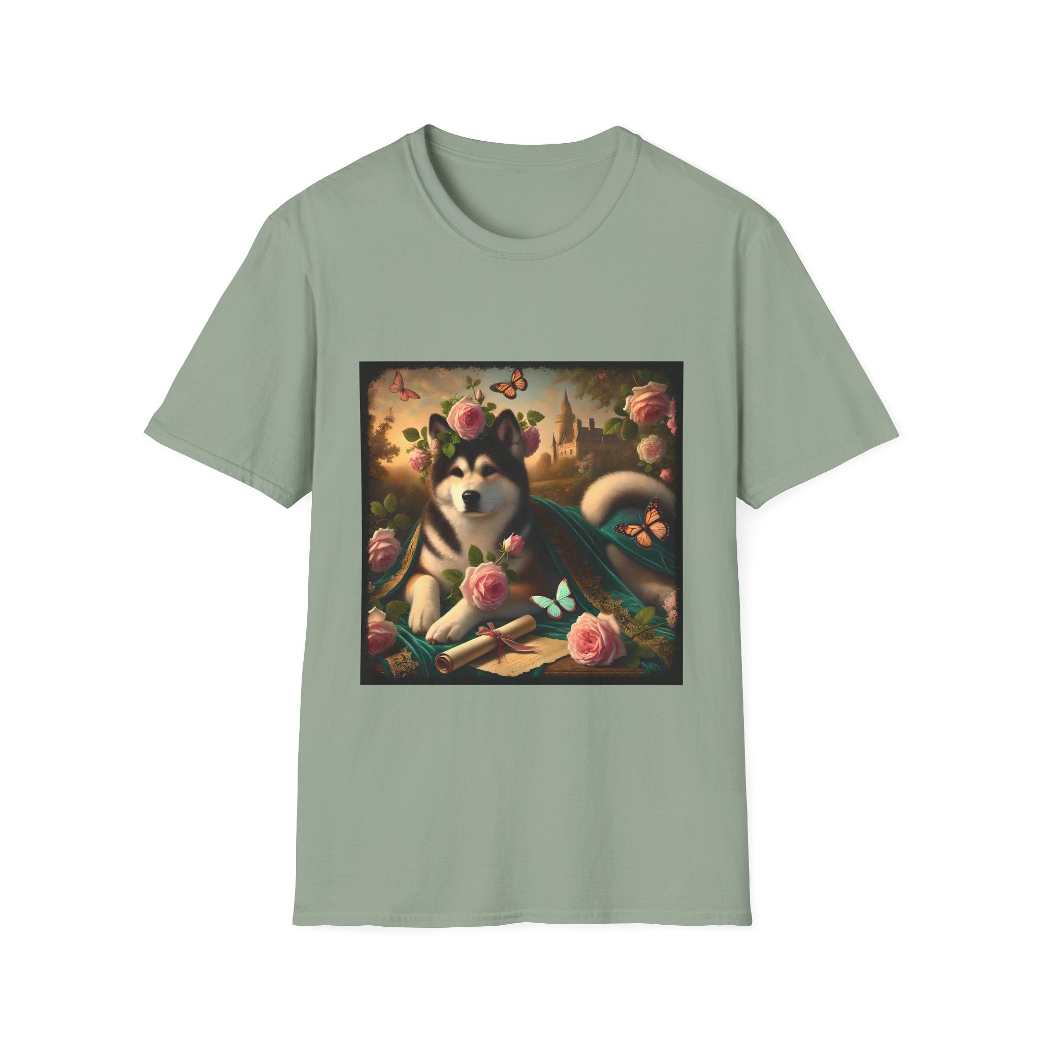Akita Shirt | Garden Grace Dog Lover Tee