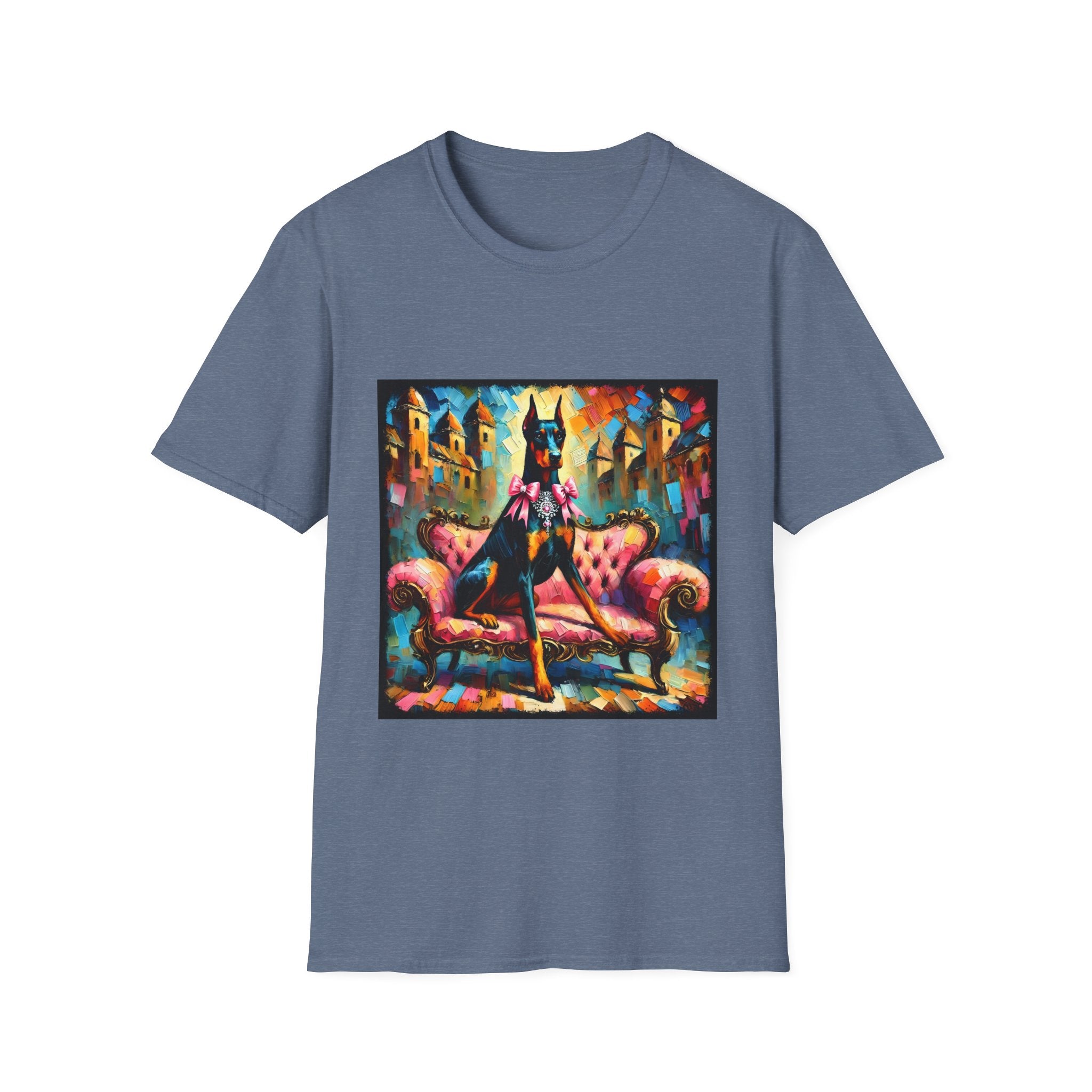 Doberman Pinscher Diamond Princess Classic | Unisex Dog T-Shirt