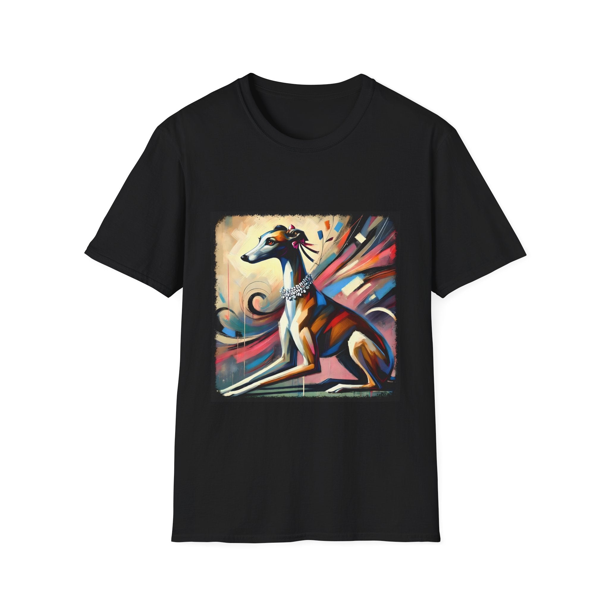 Greyhound Bold Pastel Classic  | Unisex Dog T-Shirt