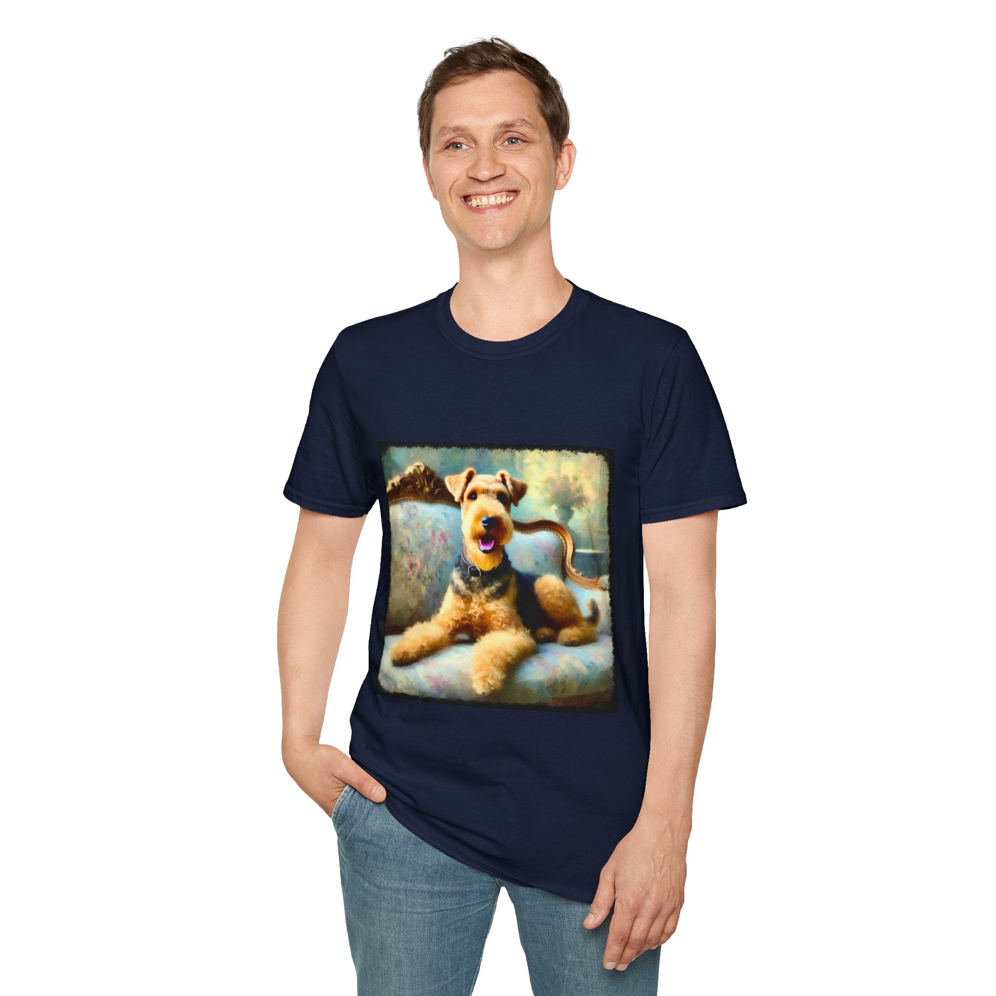 Airedale Terrier Shirt | Happy Classic Dog Lover Tee