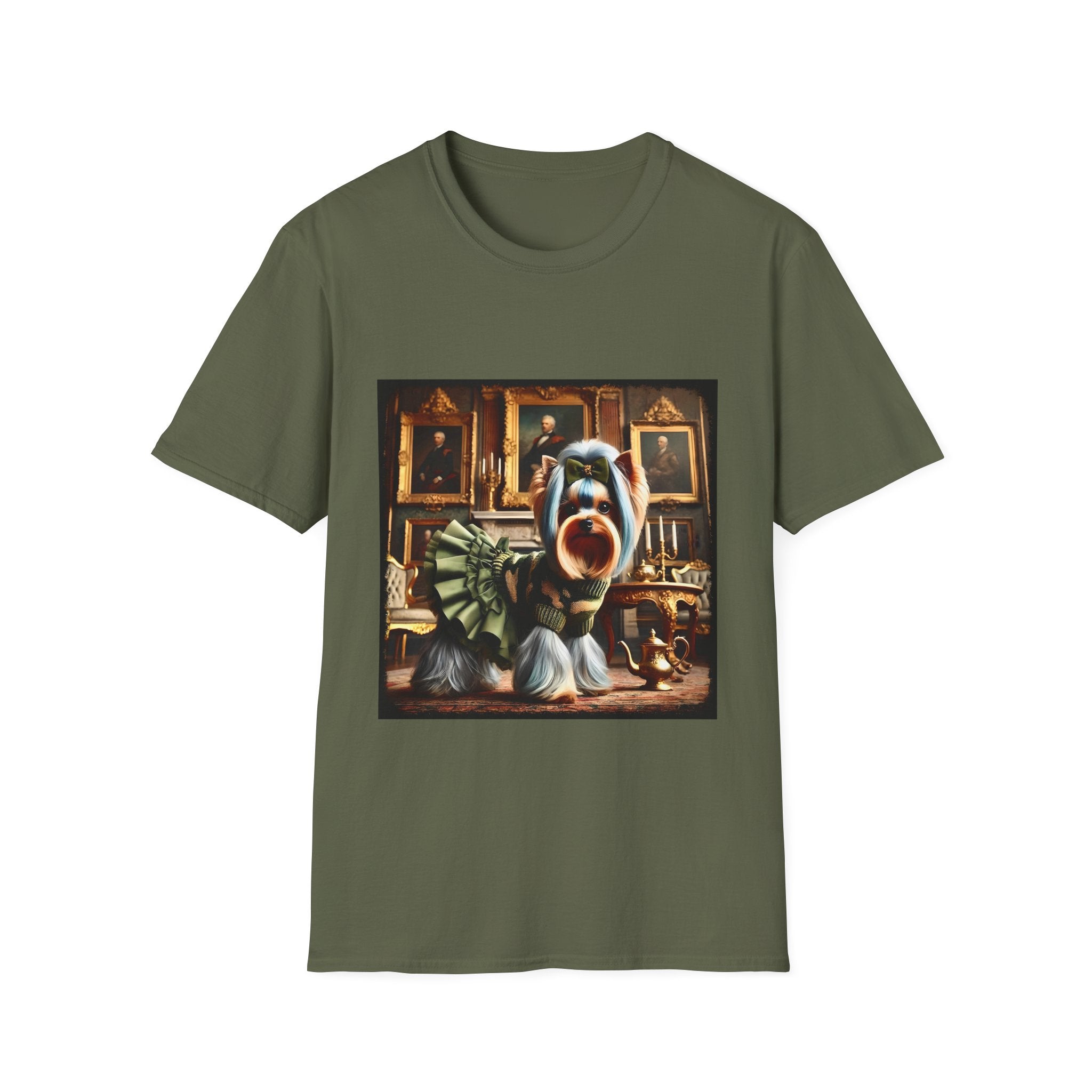 Yorkshire Terrier Camo Darling | Unisex Dog T-Shirt