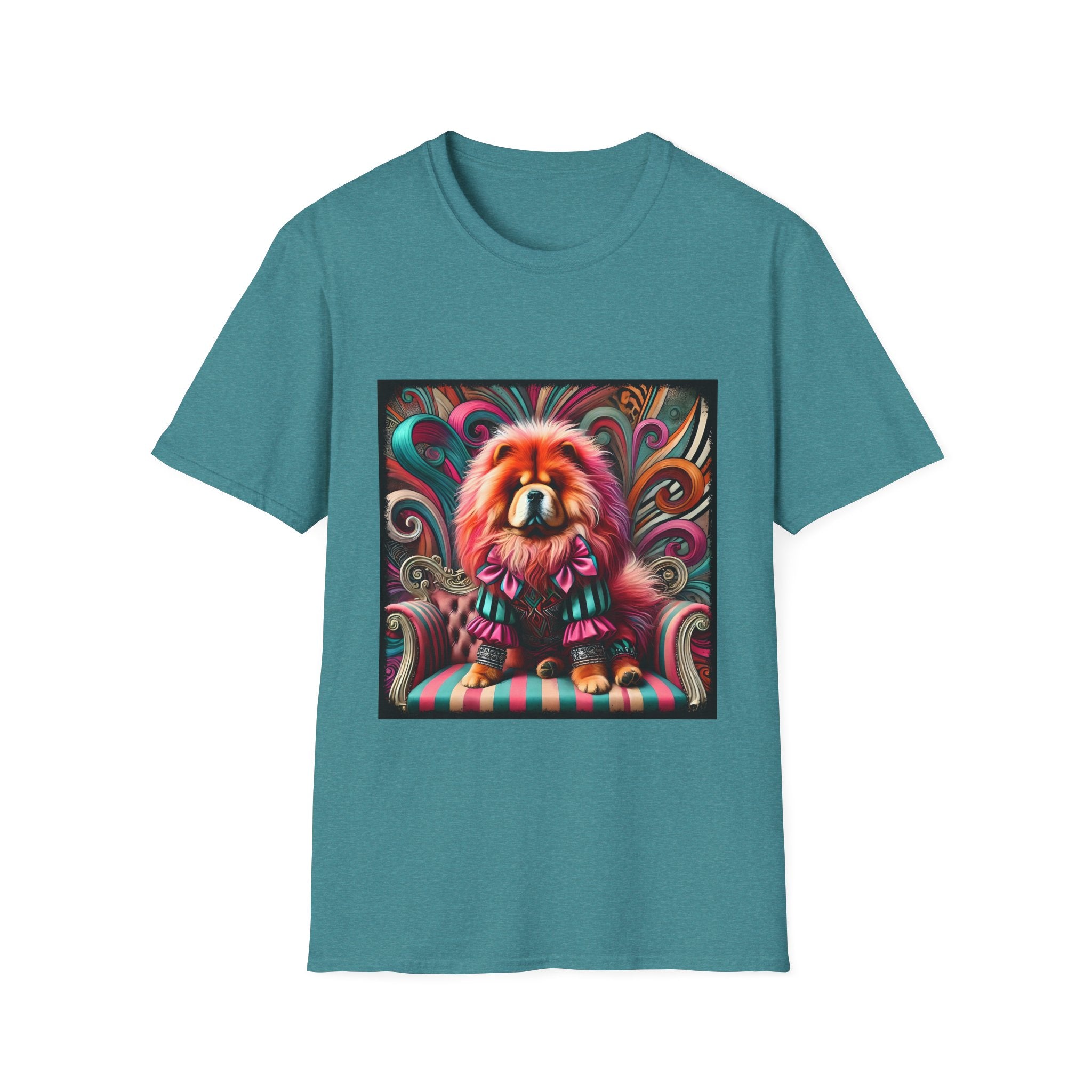Chow Chow Pink Rocker | Unisex Dog T-Shirt