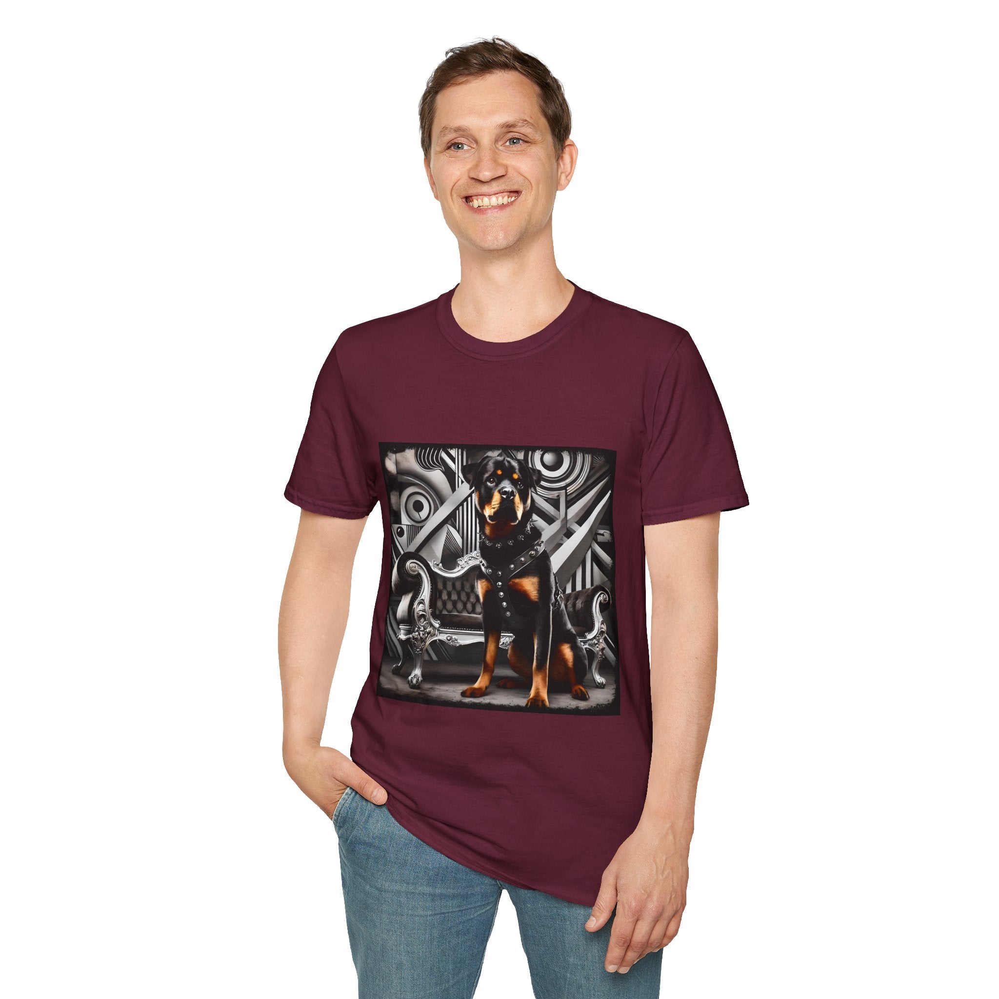 Rottweiler Bold Rebel | Unisex Dog T-Shirt