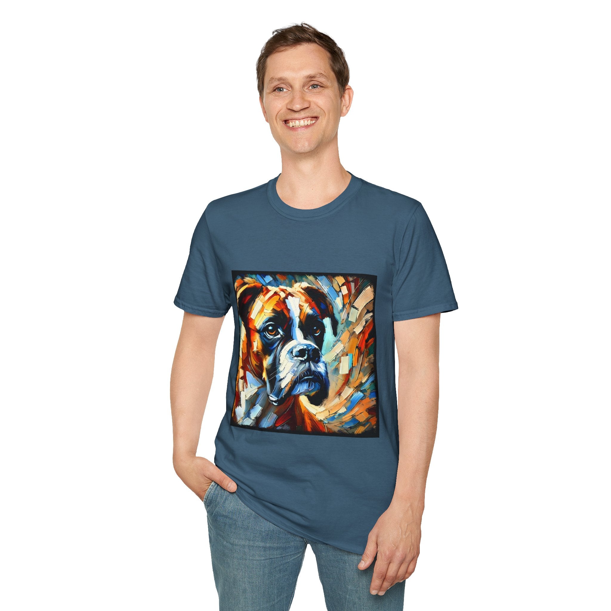 Boxer Vivid Classic | Unisex Dog T-Shirt