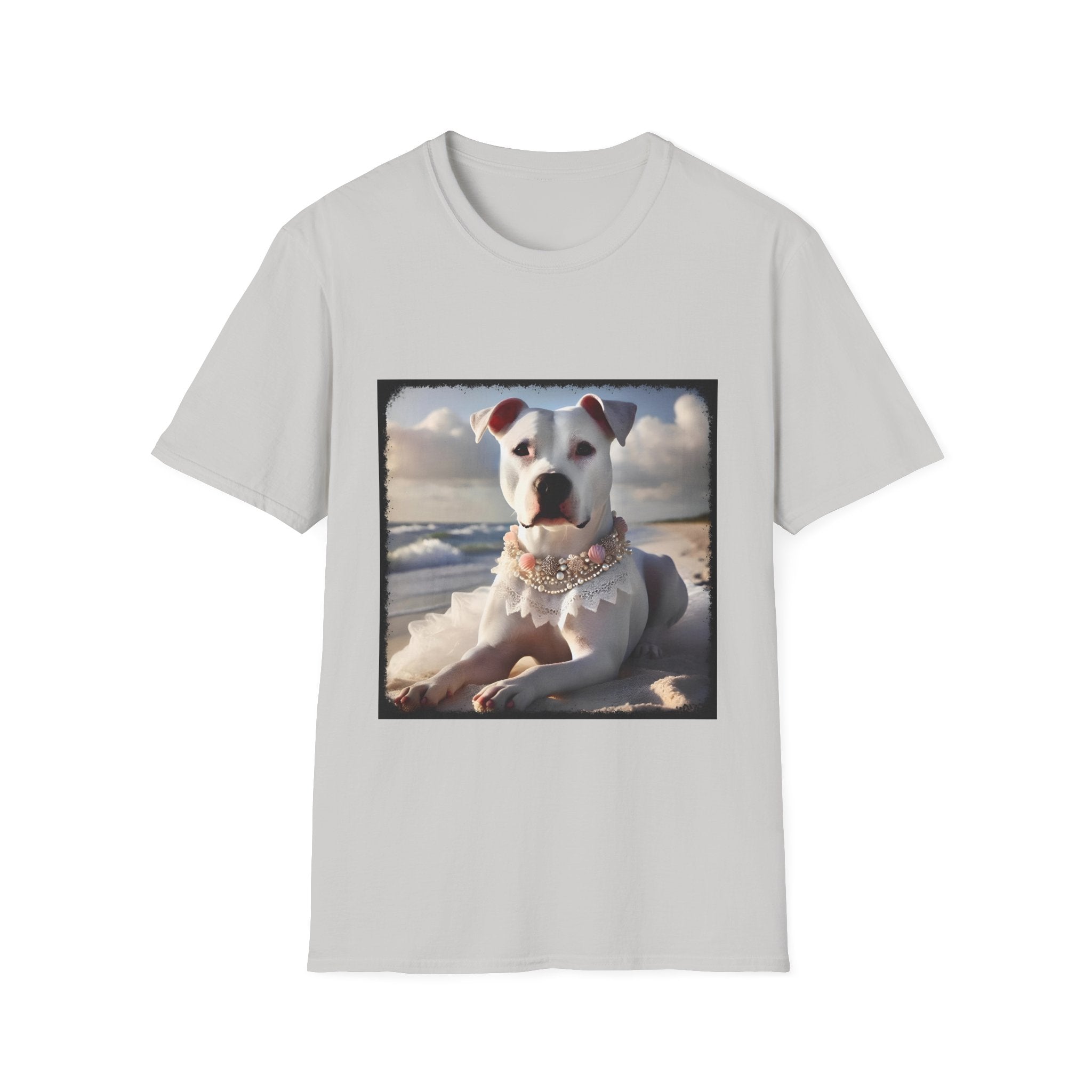 American Pit Bull Terrier Shirt | Seashell Sweetie Dog Lover Tee